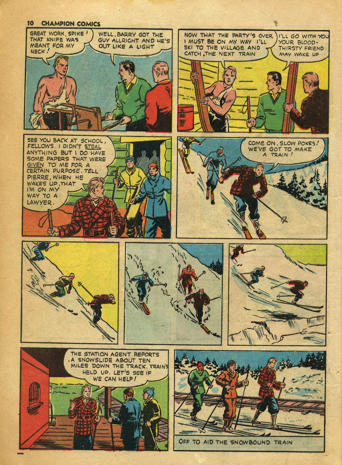 Read online Champion Comics comic -  Issue #7 - 11