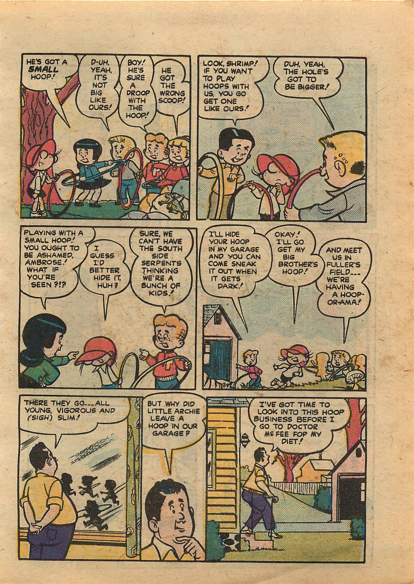 Read online Little Archie Comics Digest Magazine comic -  Issue #1 - 54