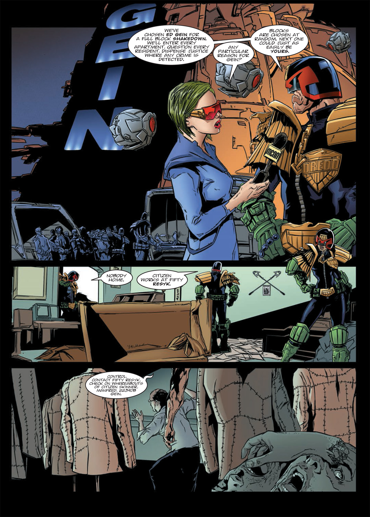 Read online Judge Dredd: Day of Chaos - The Fourth Faction comic -  Issue # TPB (Part 1) - 21