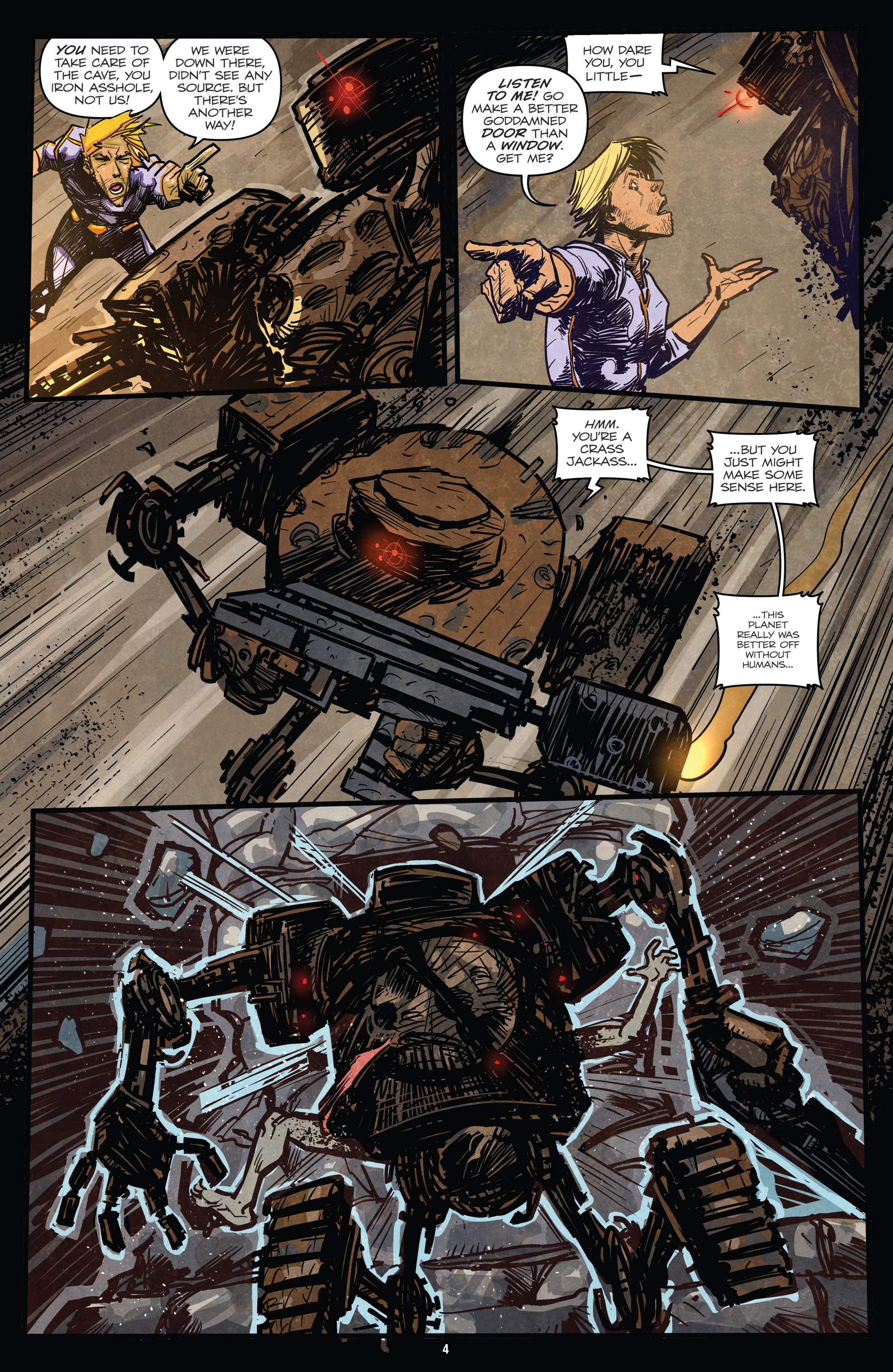 Read online Zombies vs Robots (2015) comic -  Issue #6 - 6