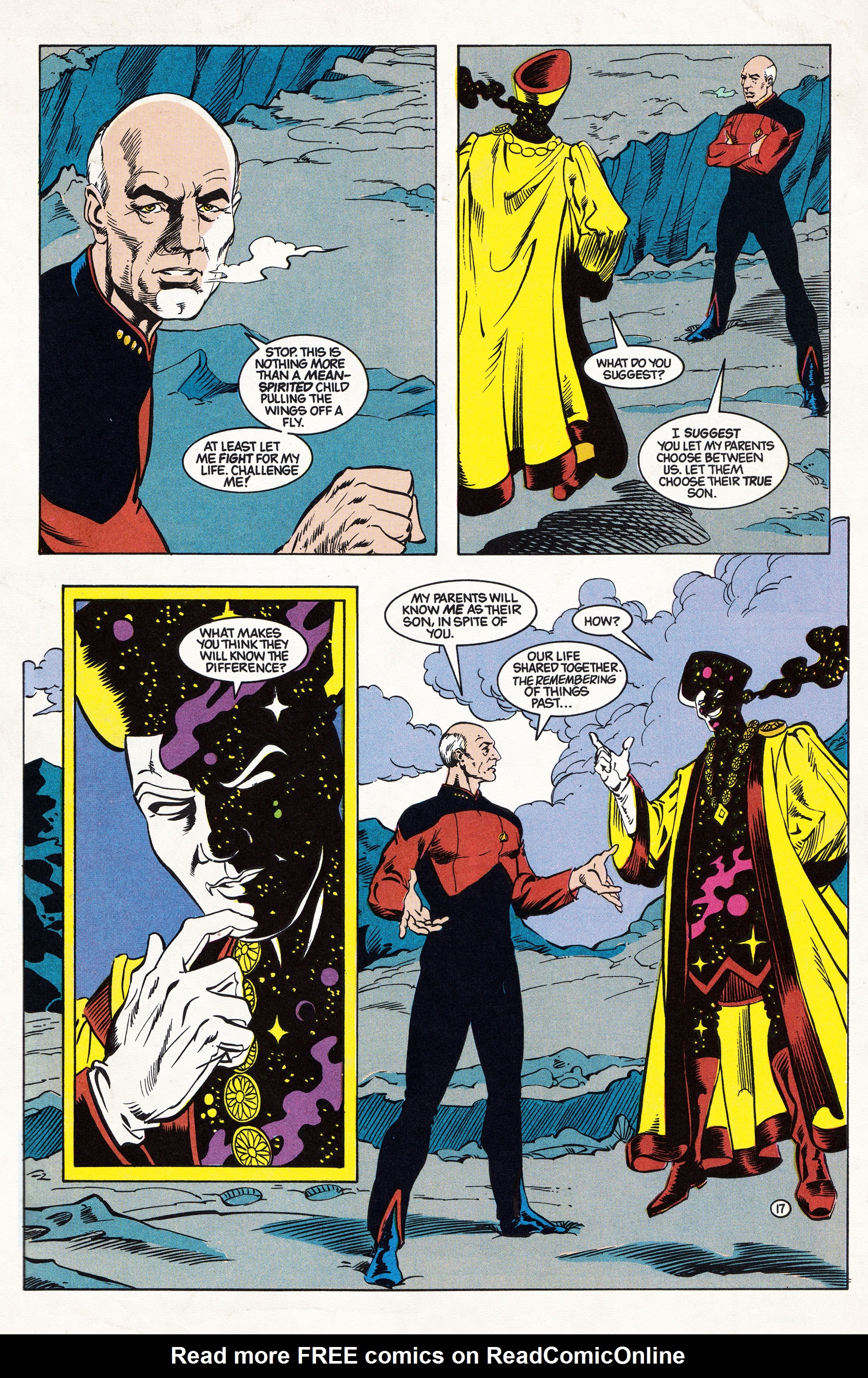 Read online Star Trek: The Next Generation: The Gift Facsimile Edition comic -  Issue # TPB - 19