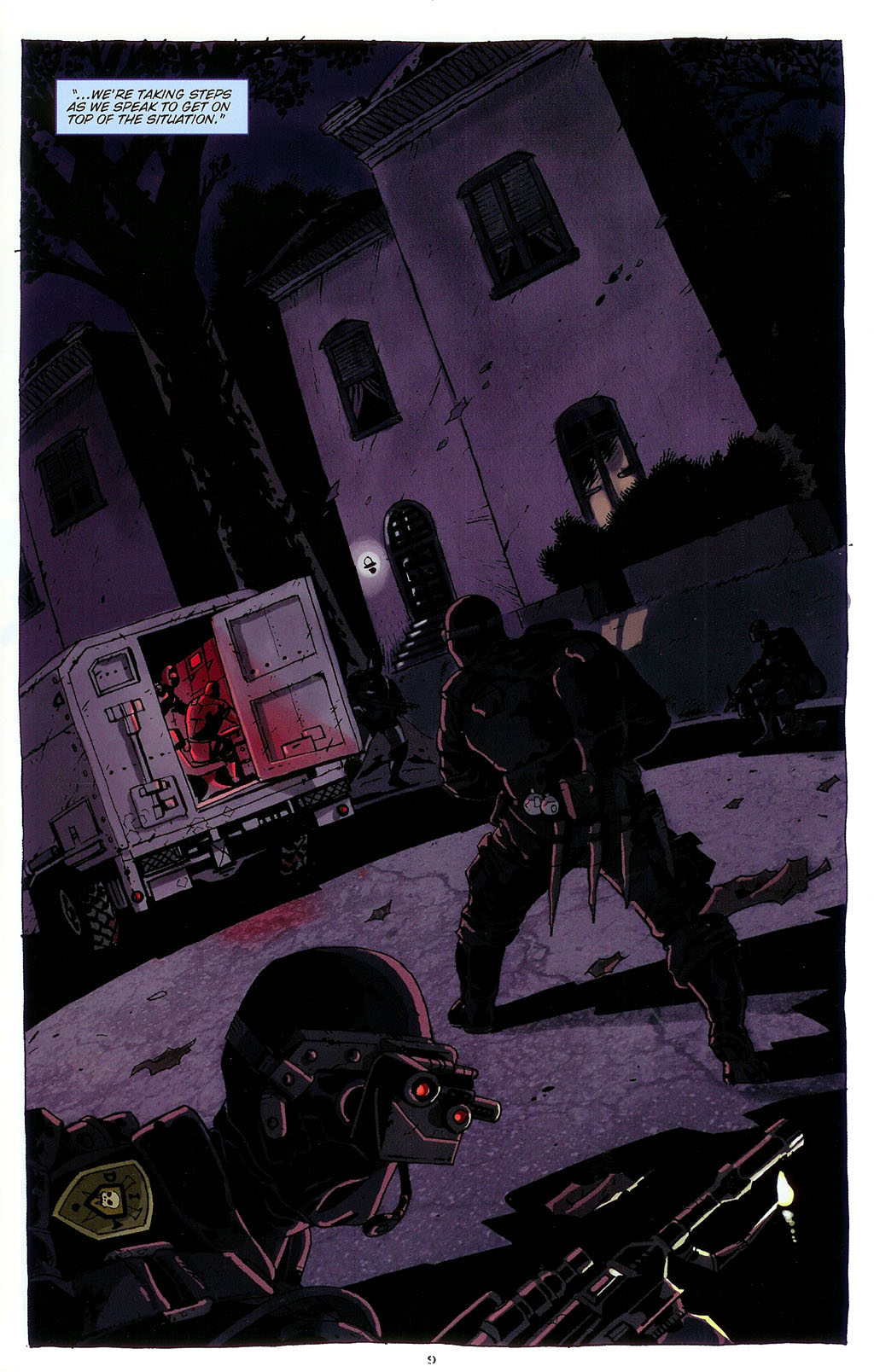 Read online CVO: Covert Vampiric Operations - Rogue State comic -  Issue #3 - 11