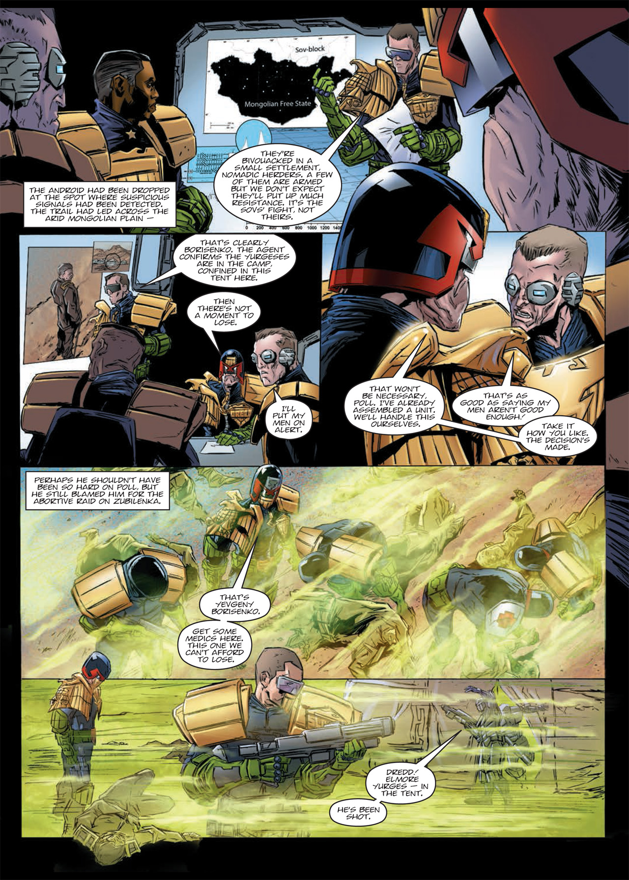 Read online Judge Dredd: Day of Chaos: Endgame comic -  Issue # TPB (Part 1) - 76