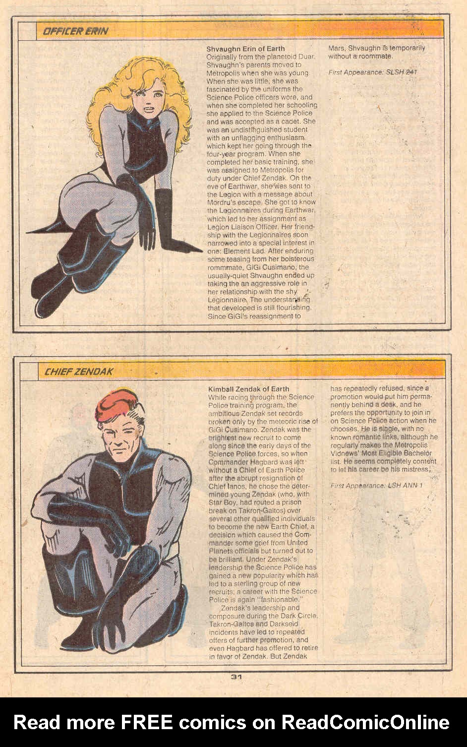 Read online Who's Who in the Legion of Super-Heroes comic -  Issue #5 - 31
