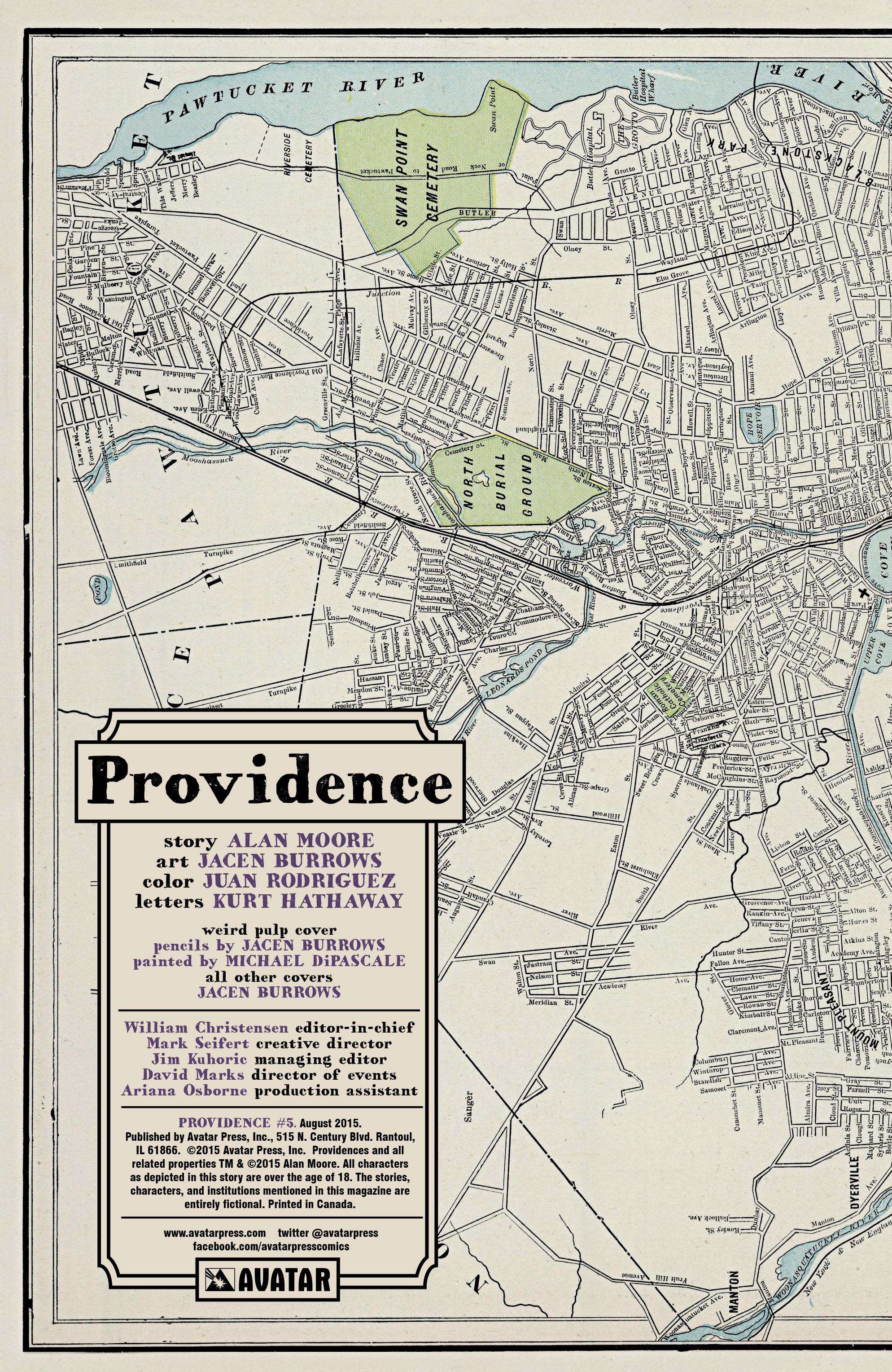 Read online Providence comic -  Issue #5 - 2