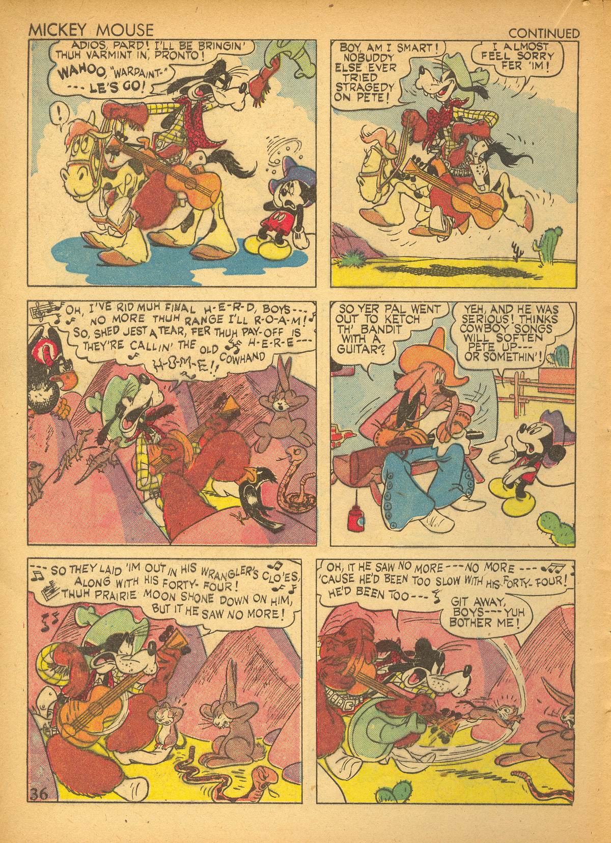 Read online Walt Disney's Comics and Stories comic -  Issue #27 - 38