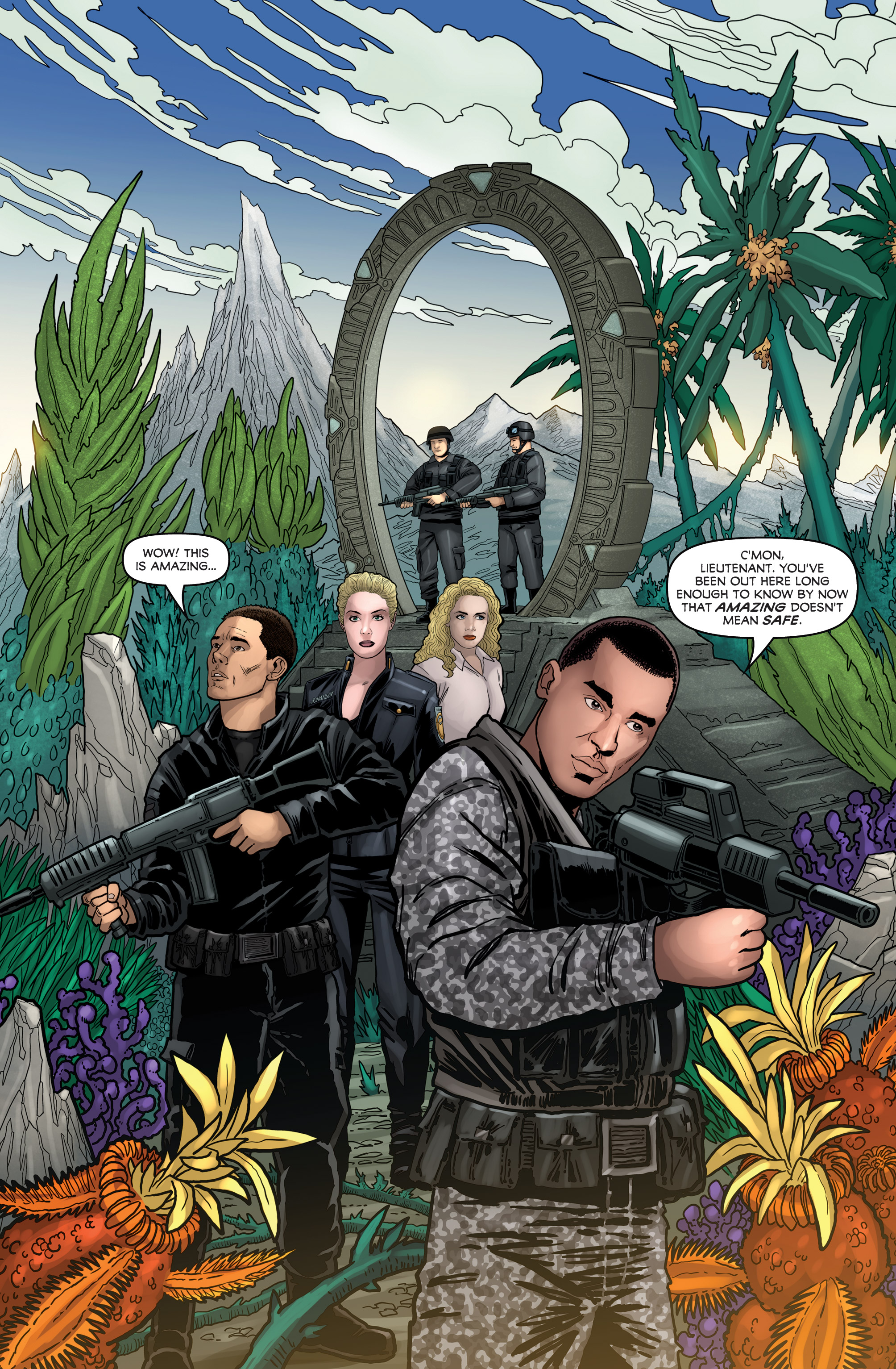 Read online Stargate Universe comic -  Issue #4 - 13