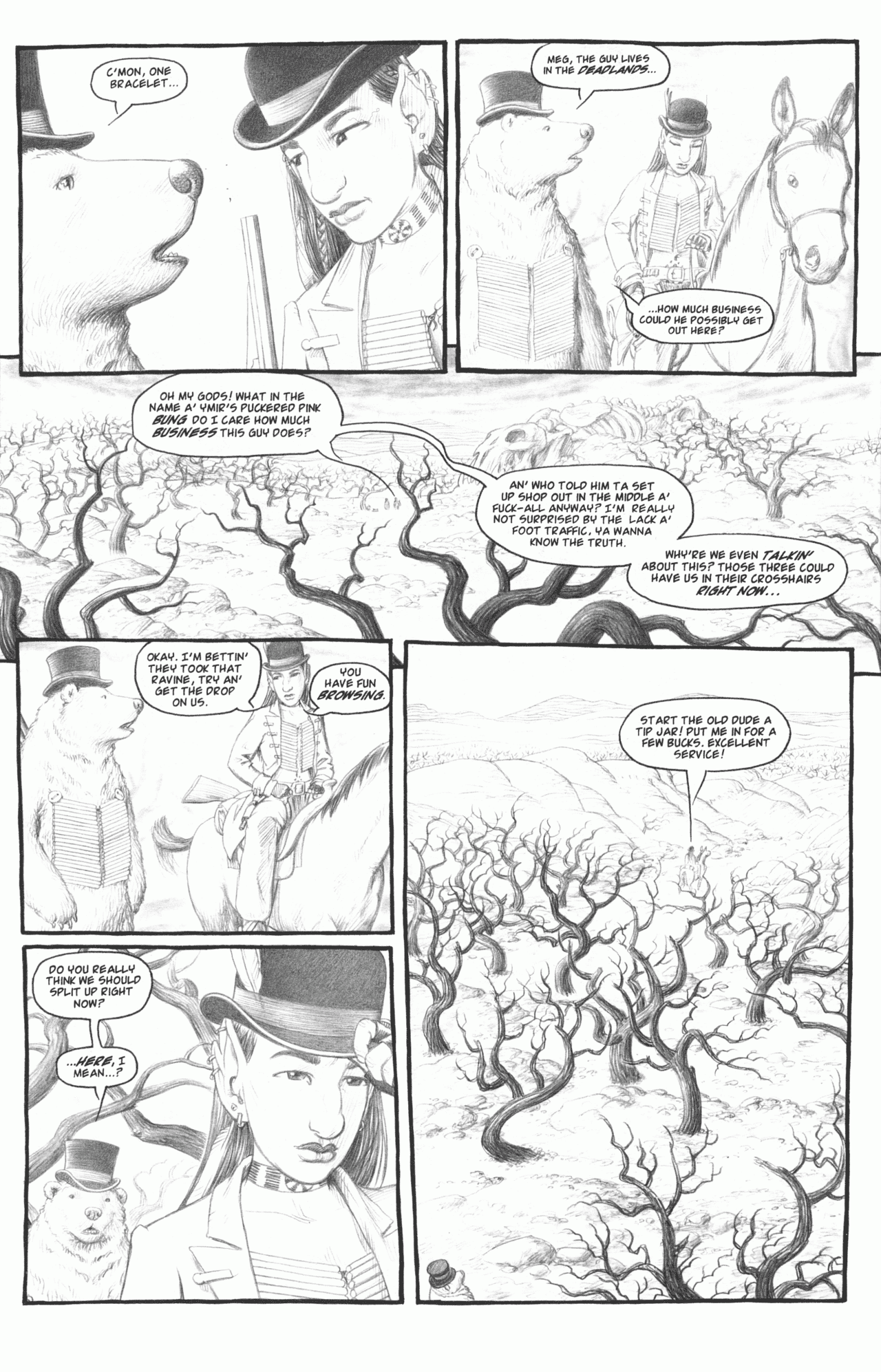 Read online Far West: Bad Mojo comic -  Issue #1 - 6