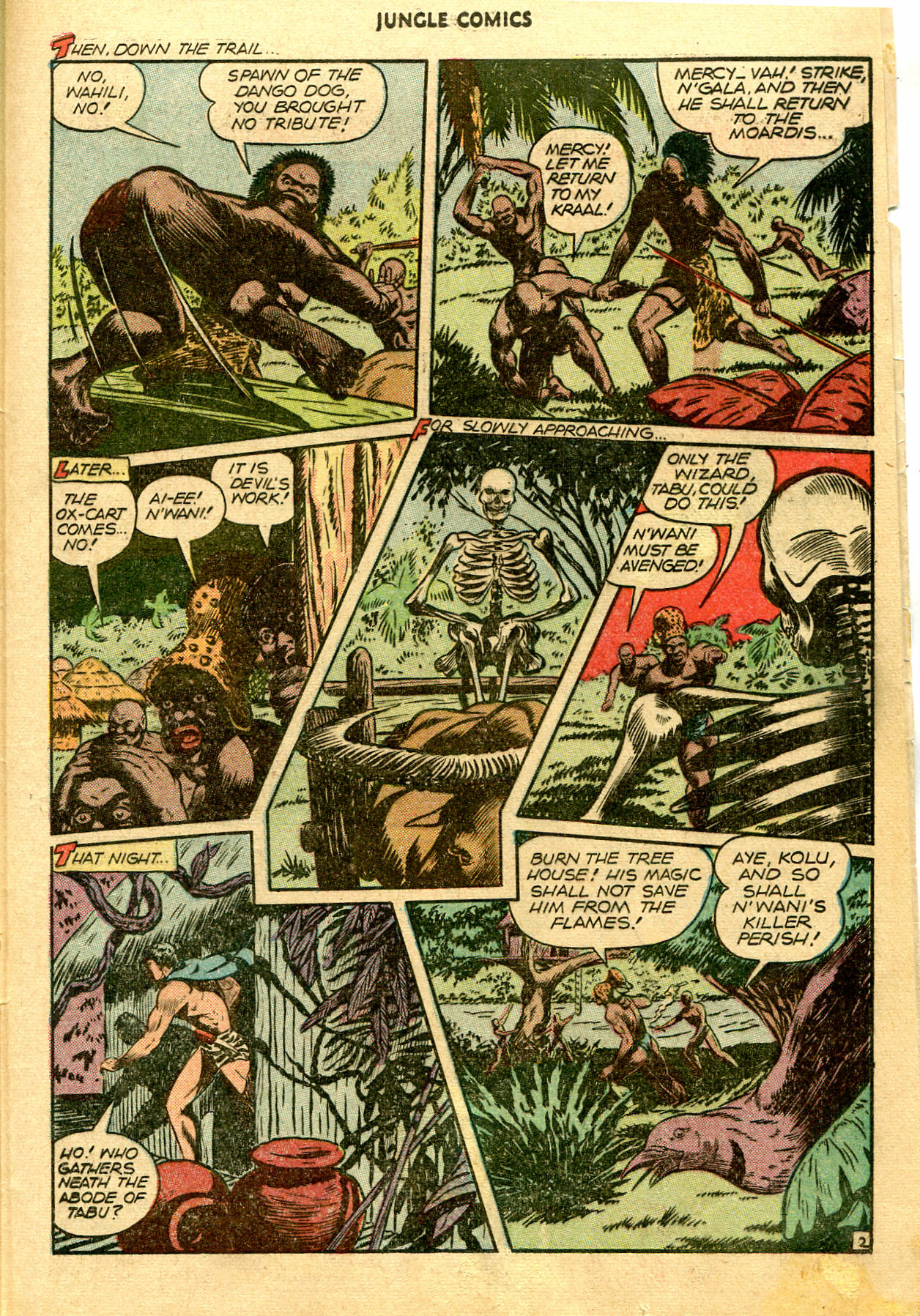 Read online Jungle Comics comic -  Issue #84 - 38