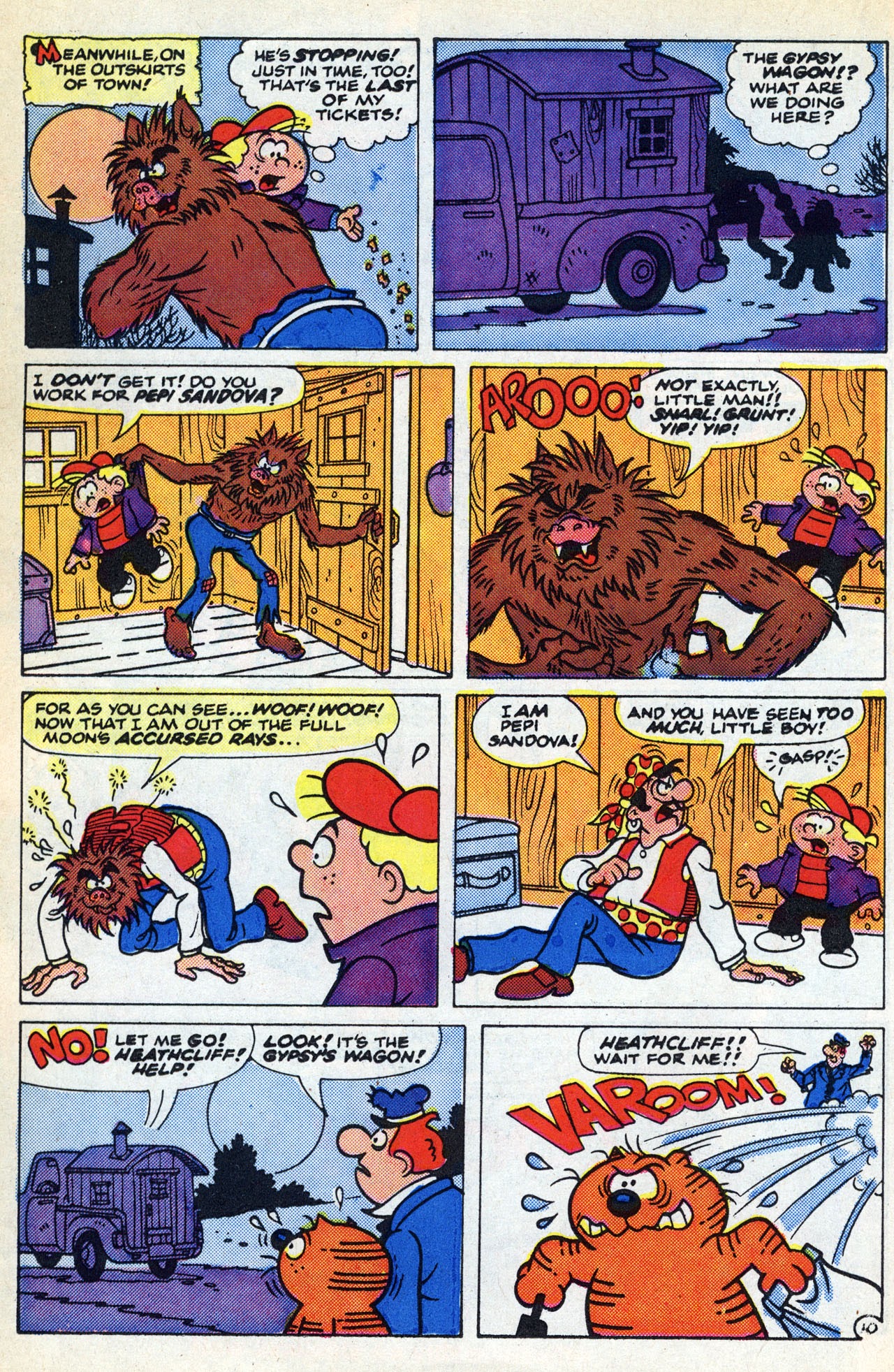 Read online Heathcliff's Funhouse comic -  Issue #3 - 16