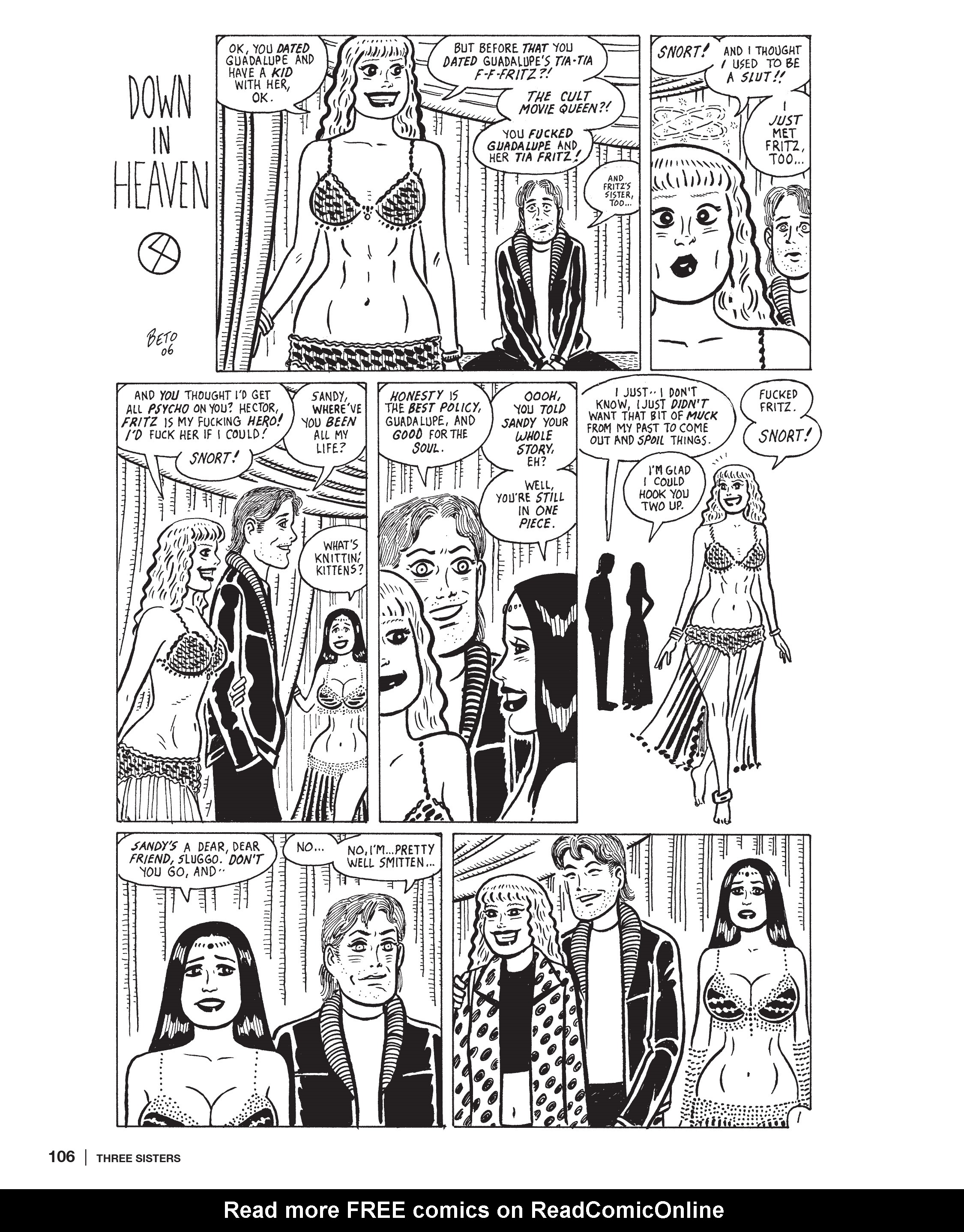 Read online Three Sisters: The Love and Rockets Library comic -  Issue # TPB (Part 2) - 6
