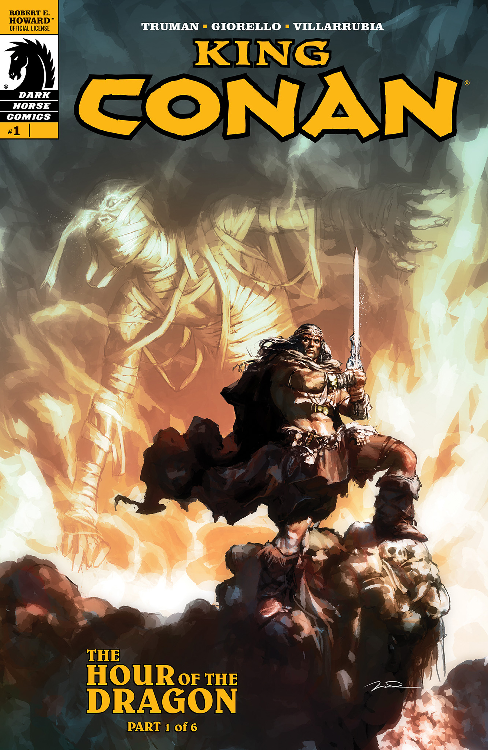 Read online King Conan: The Hour of the Dragon comic -  Issue #1 - 1