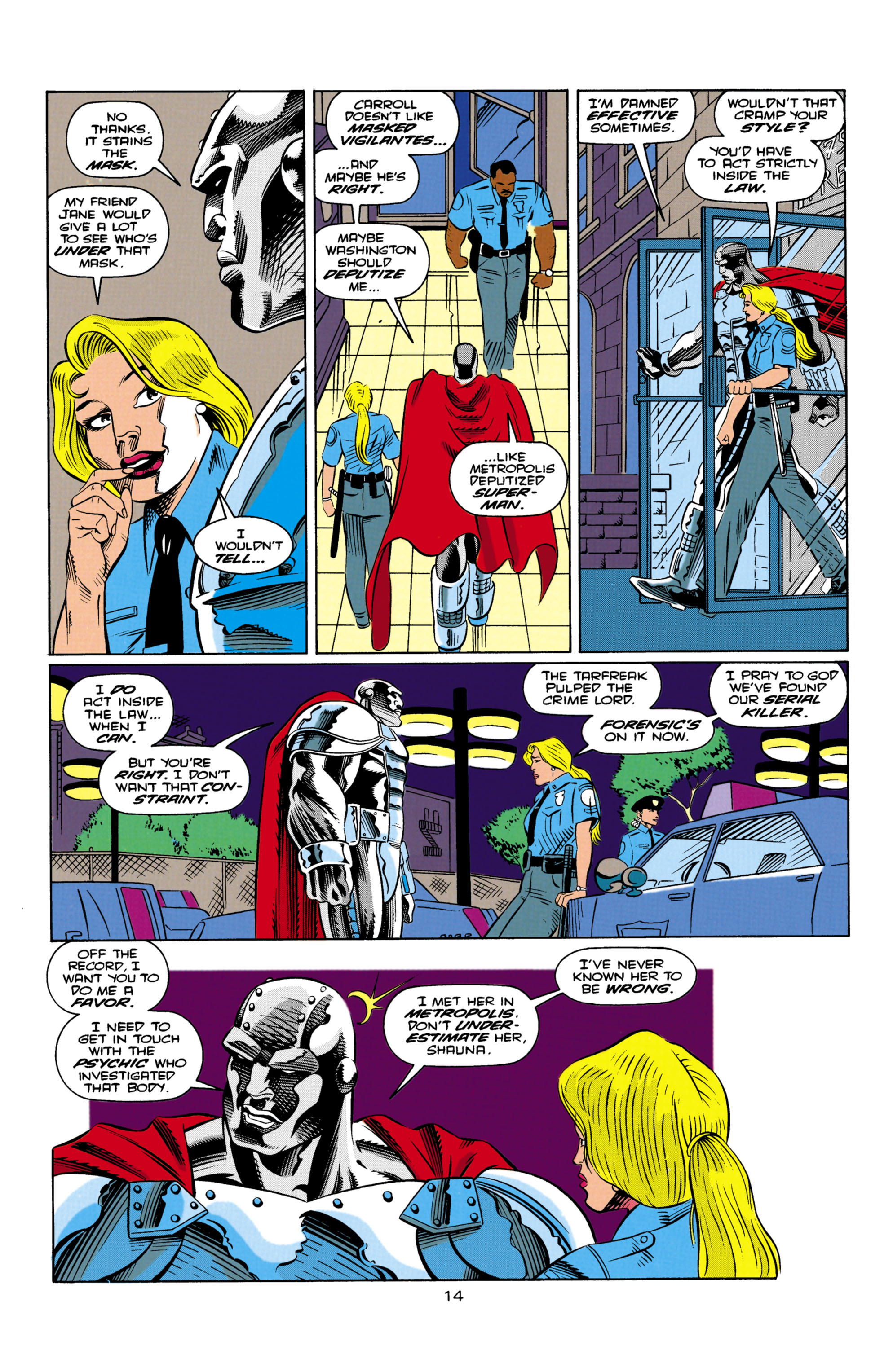 Read online Steel (1994) comic -  Issue #9 - 14