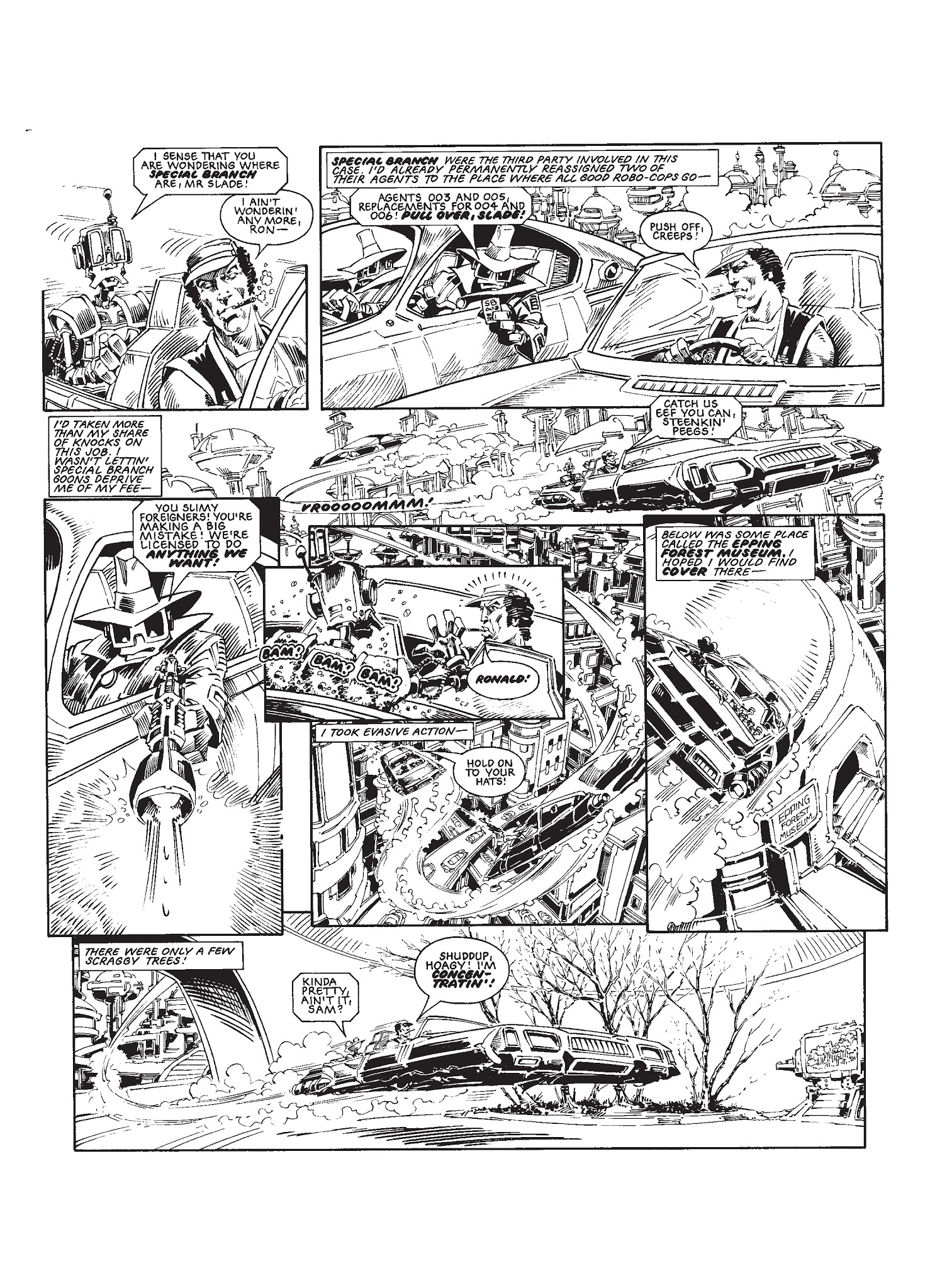 Read online Robo-Hunter: The Droid Files comic -  Issue # TPB 1 - 322