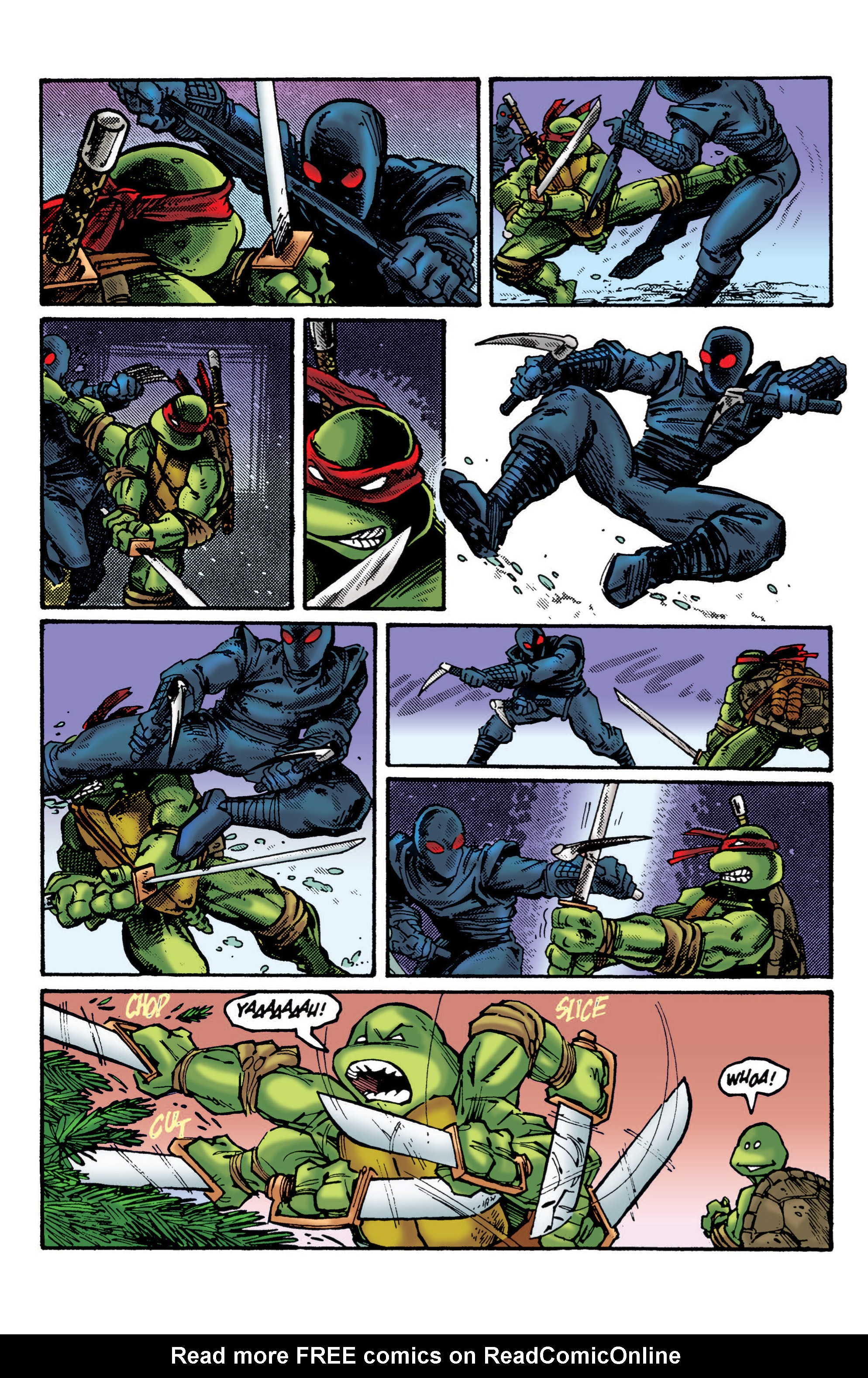 Read online Teenage Mutant Ninja Turtles Color Classics: Leonardo Micro-Series comic -  Issue # Full - 11