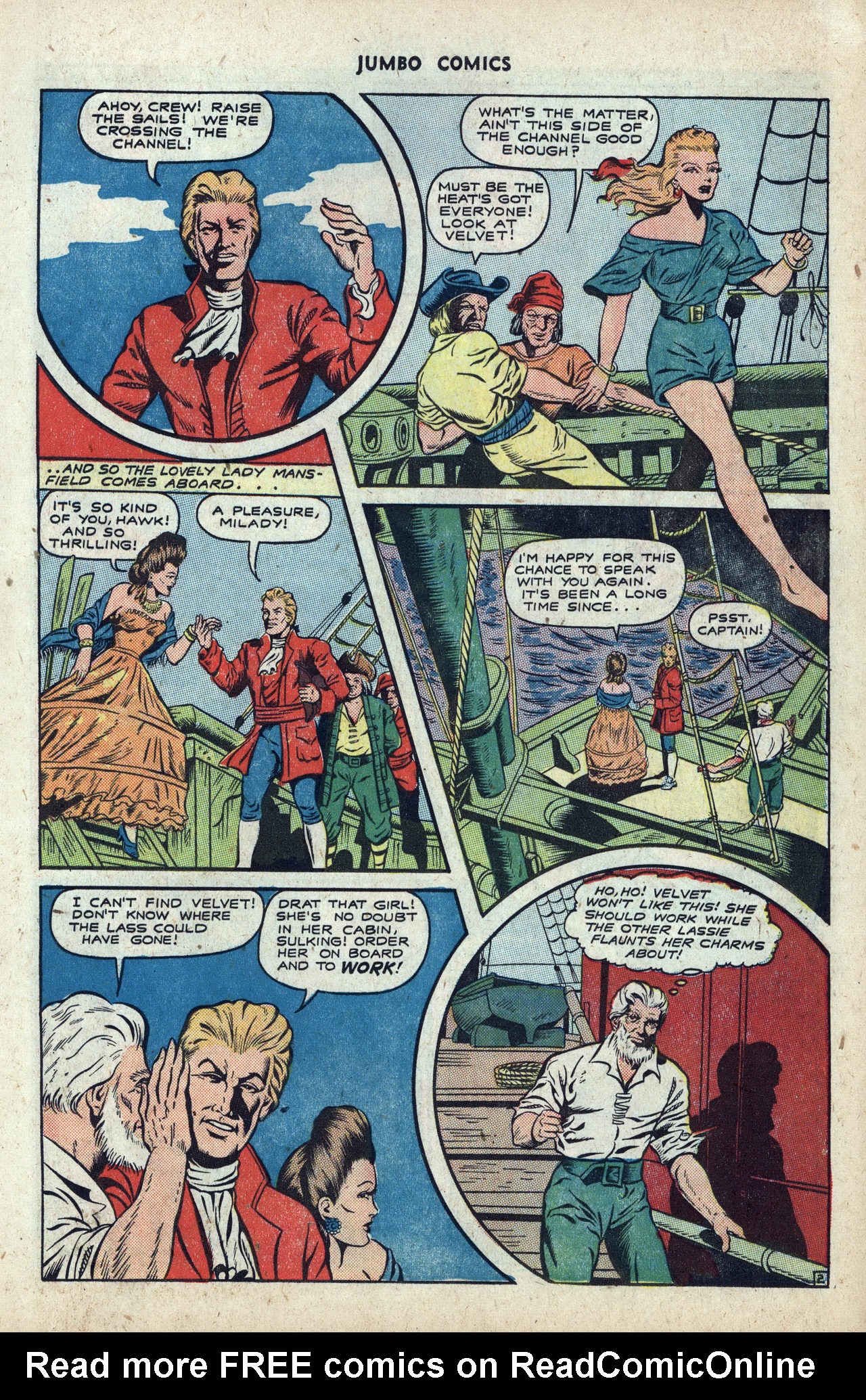 Read online Jumbo Comics comic -  Issue #67 - 23