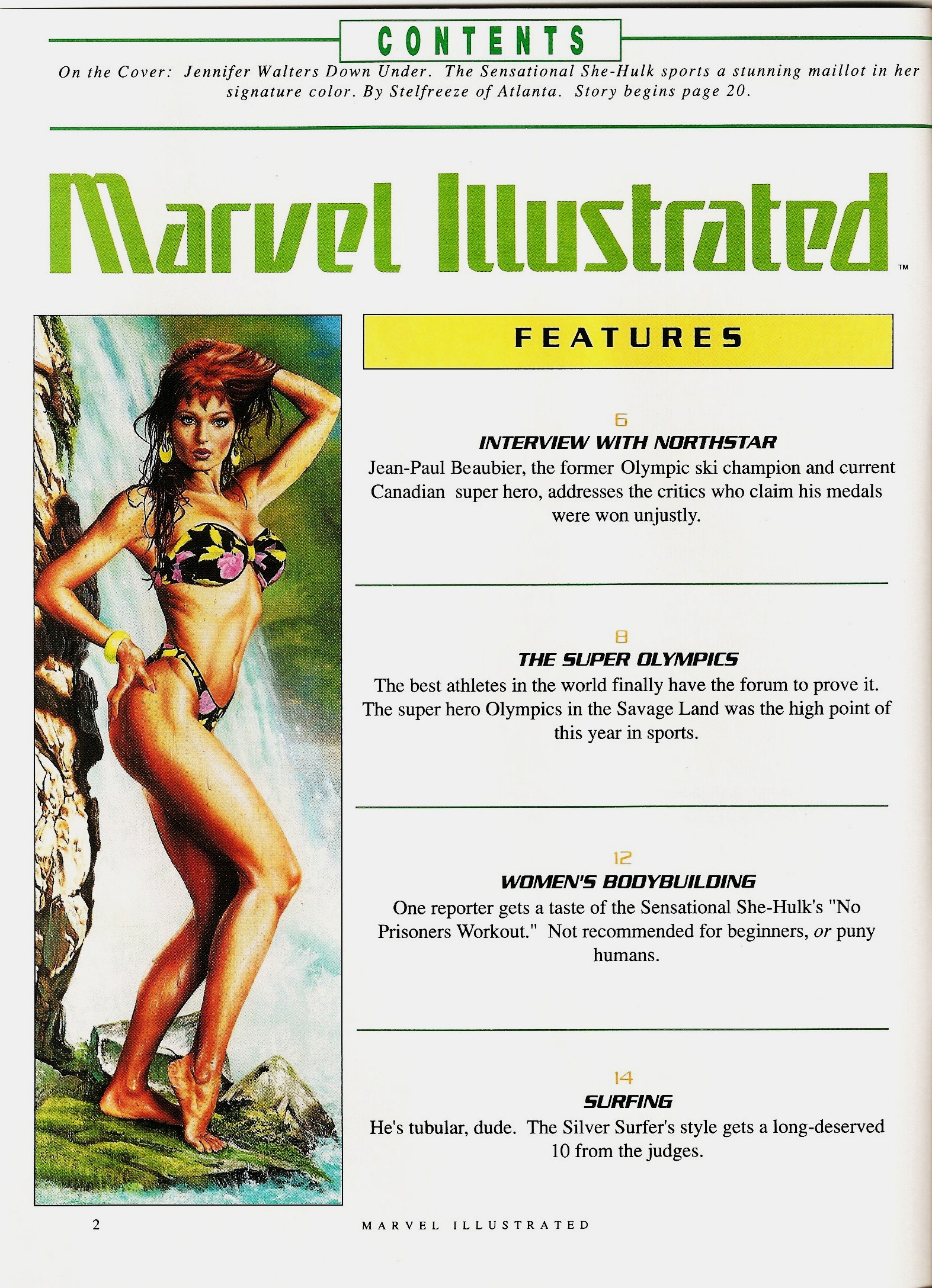 Read online Marvel Illustrated: Swimsuit Issue comic -  Issue # Full - 4