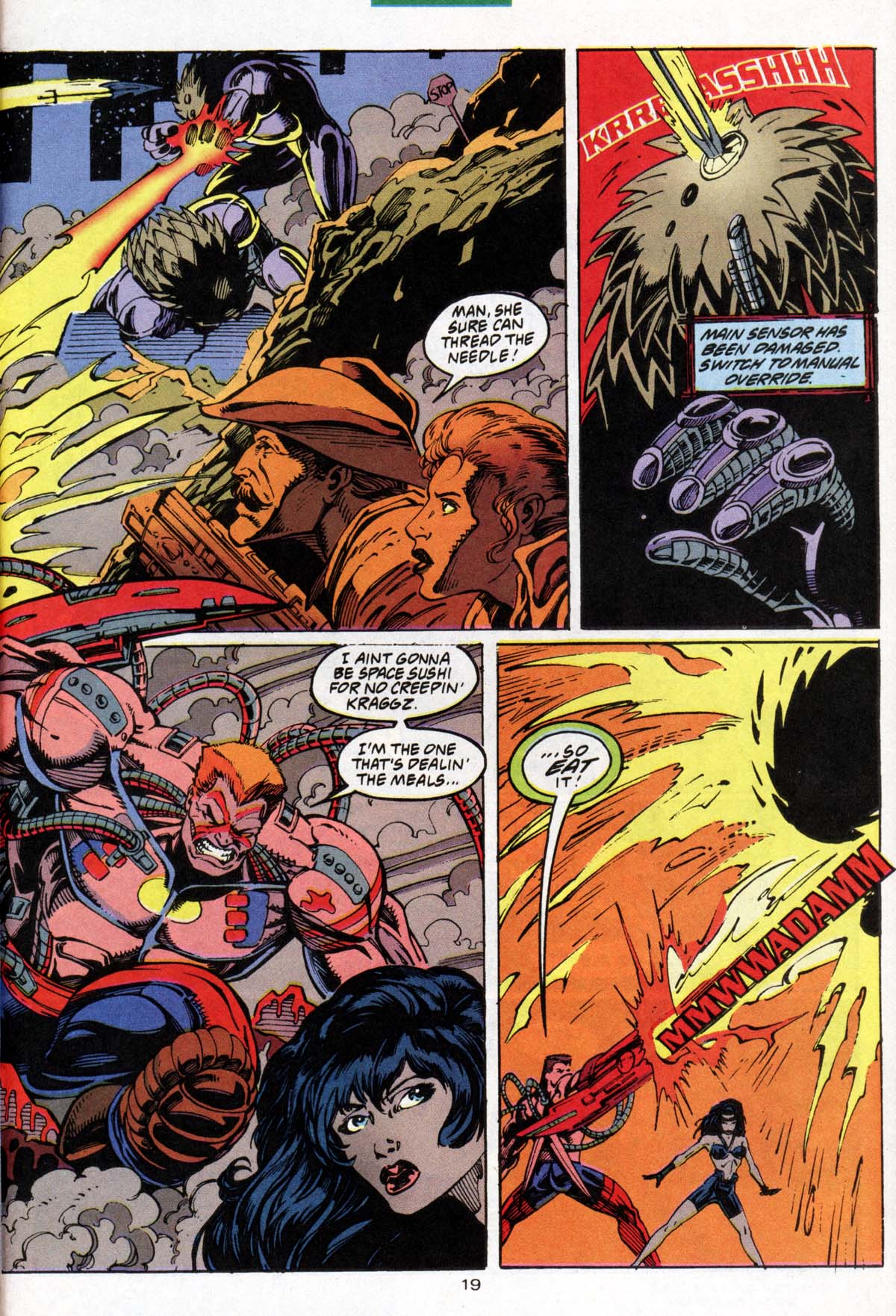 Read online Guy Gardner: Warrior comic -  Issue #32 - 27