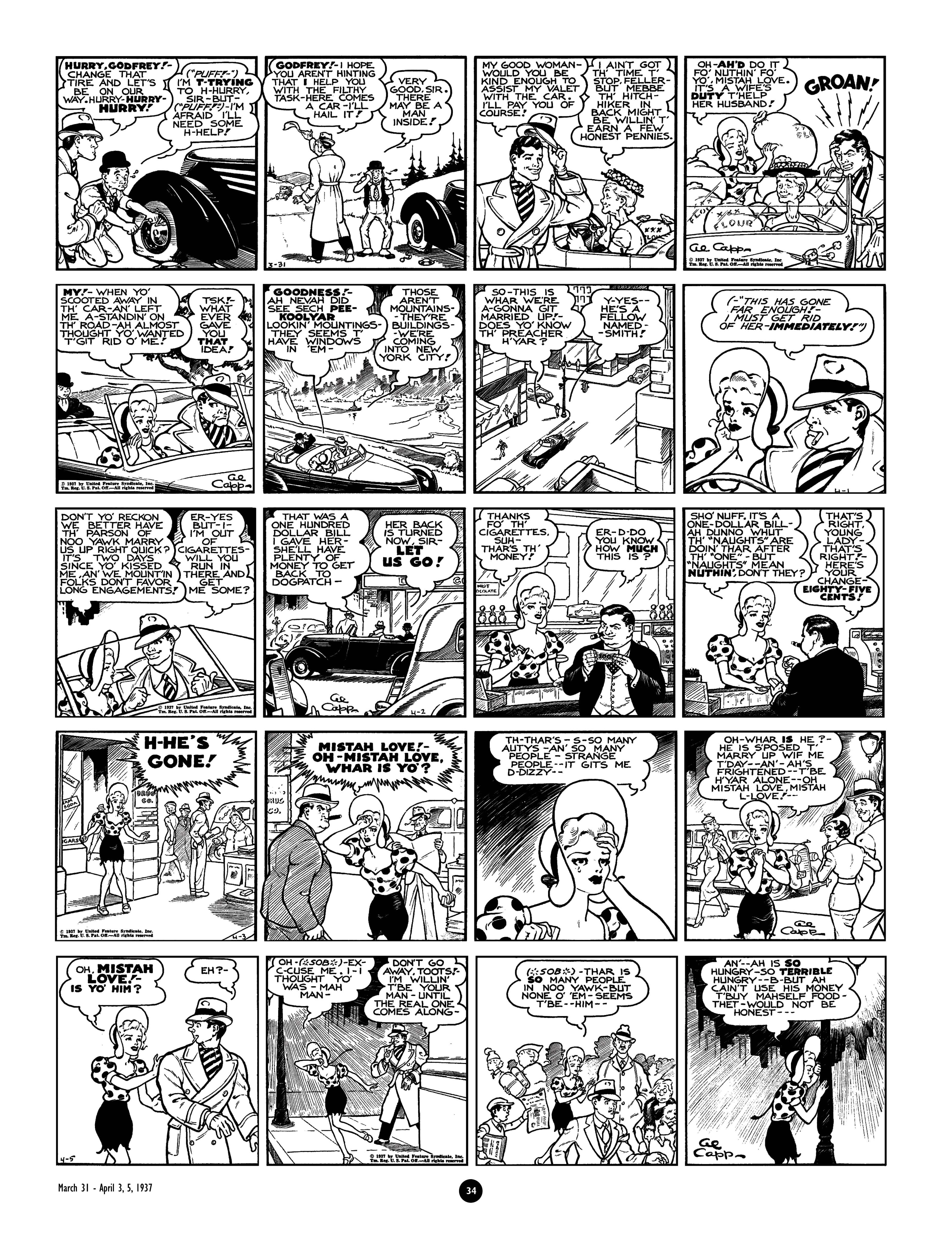 Read online Al Capp's Li'l Abner Complete Daily & Color Sunday Comics comic -  Issue # TPB 2 (Part 1) - 35