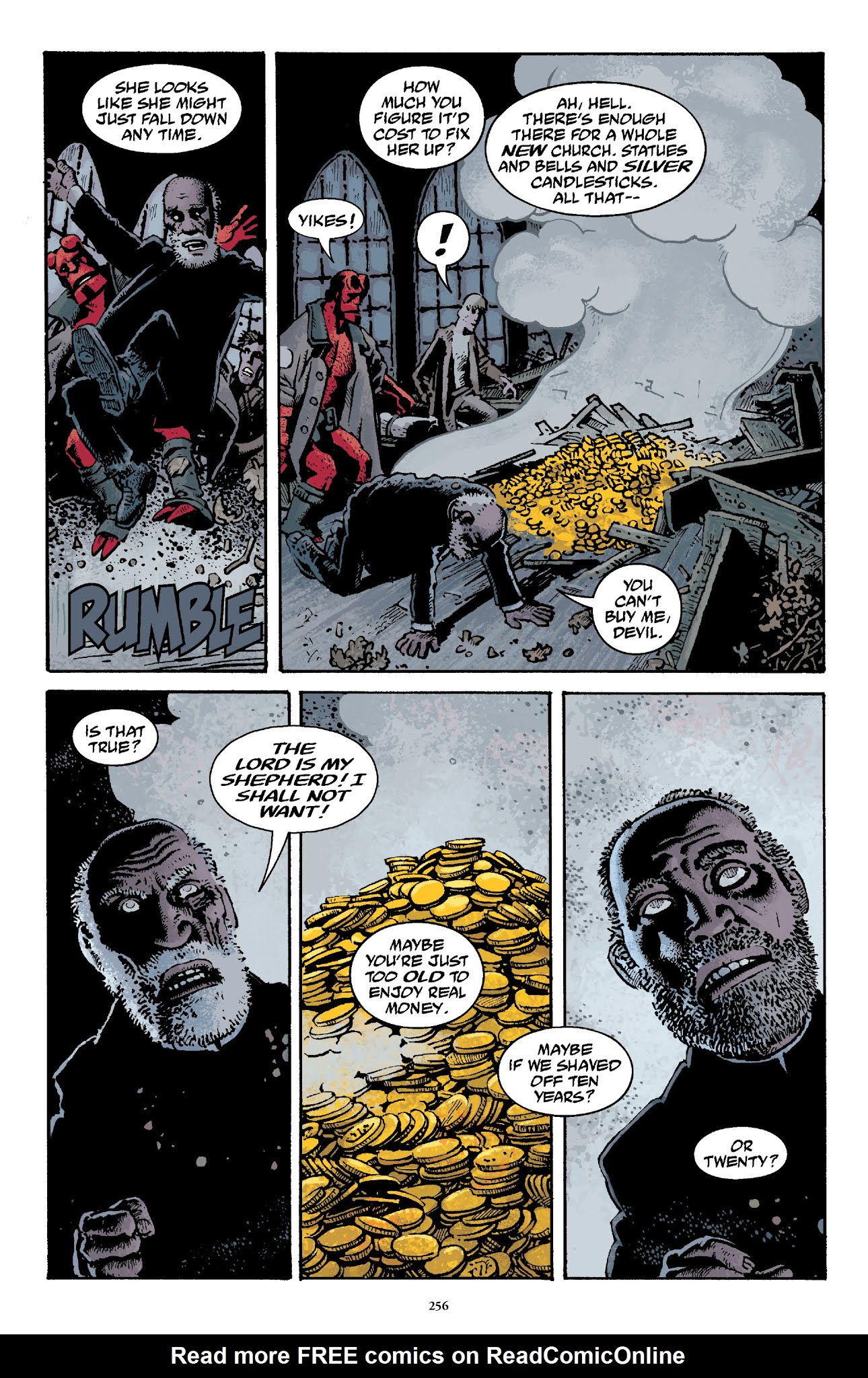 Read online Hellboy The Complete Short Stories comic -  Issue # TPB 1 (Part 3) - 57