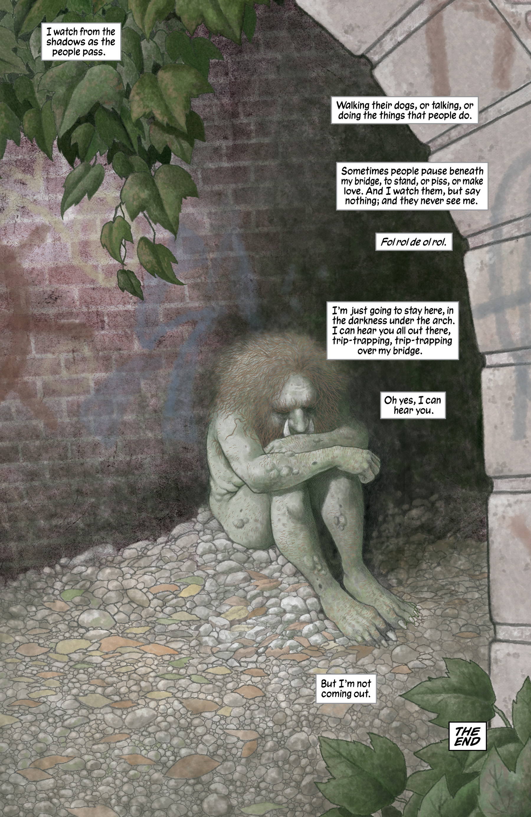Read online Neil Gaiman's Troll Bridge comic -  Issue # TPB - 58