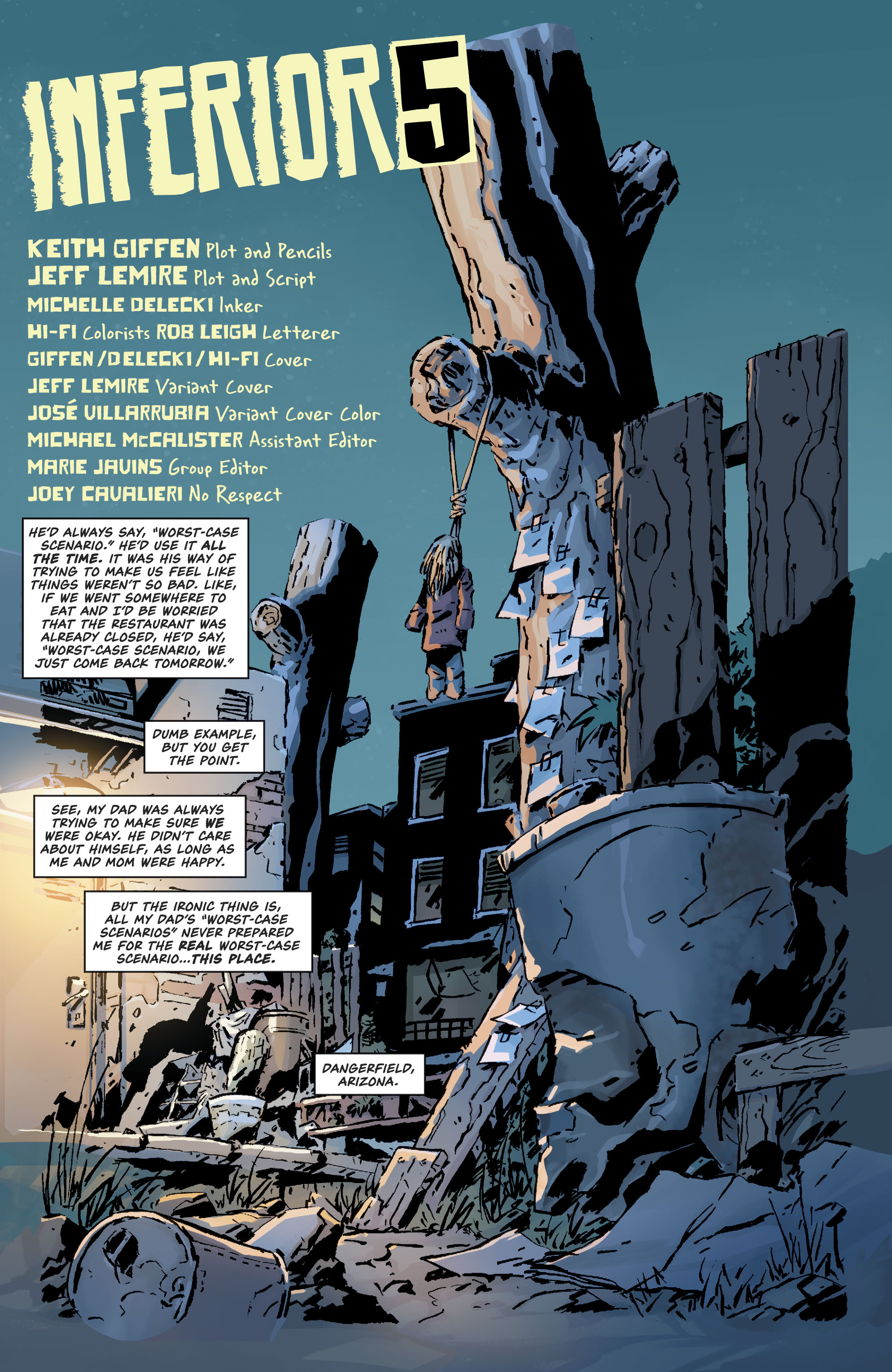Read online Inferior Five comic -  Issue #1 - 5