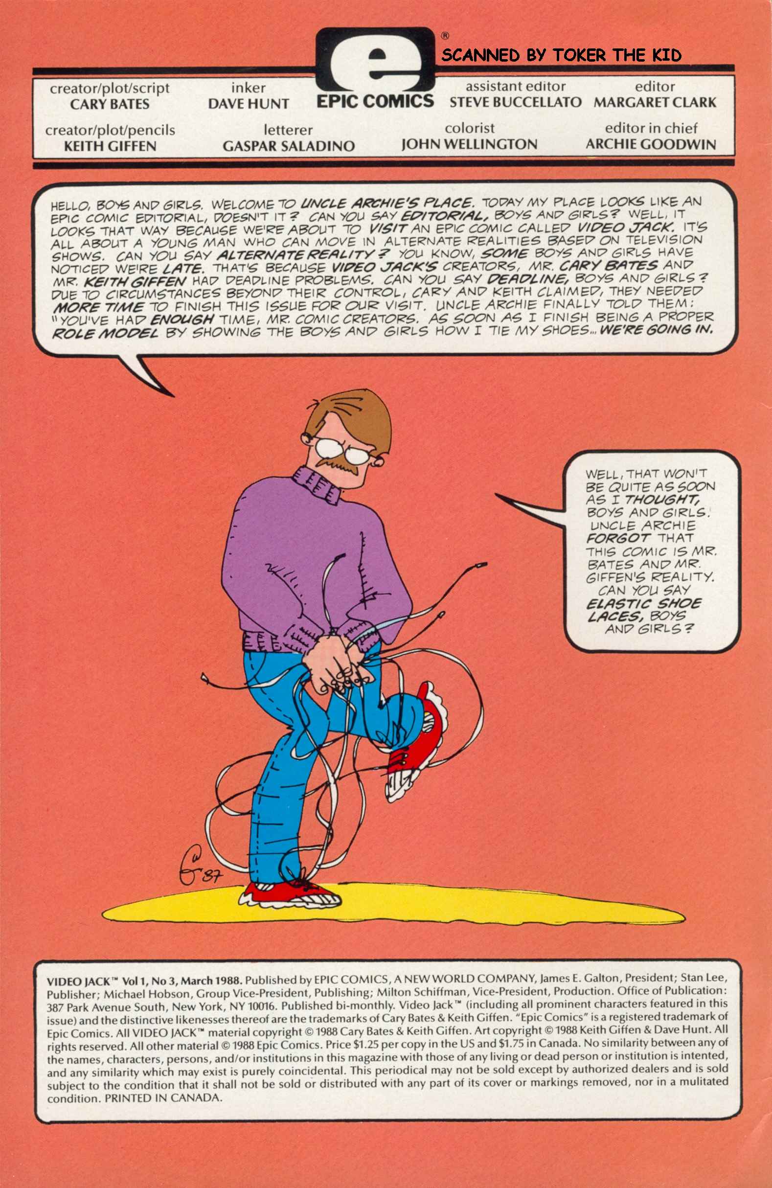 Read online Video Jack comic -  Issue #3 - 2