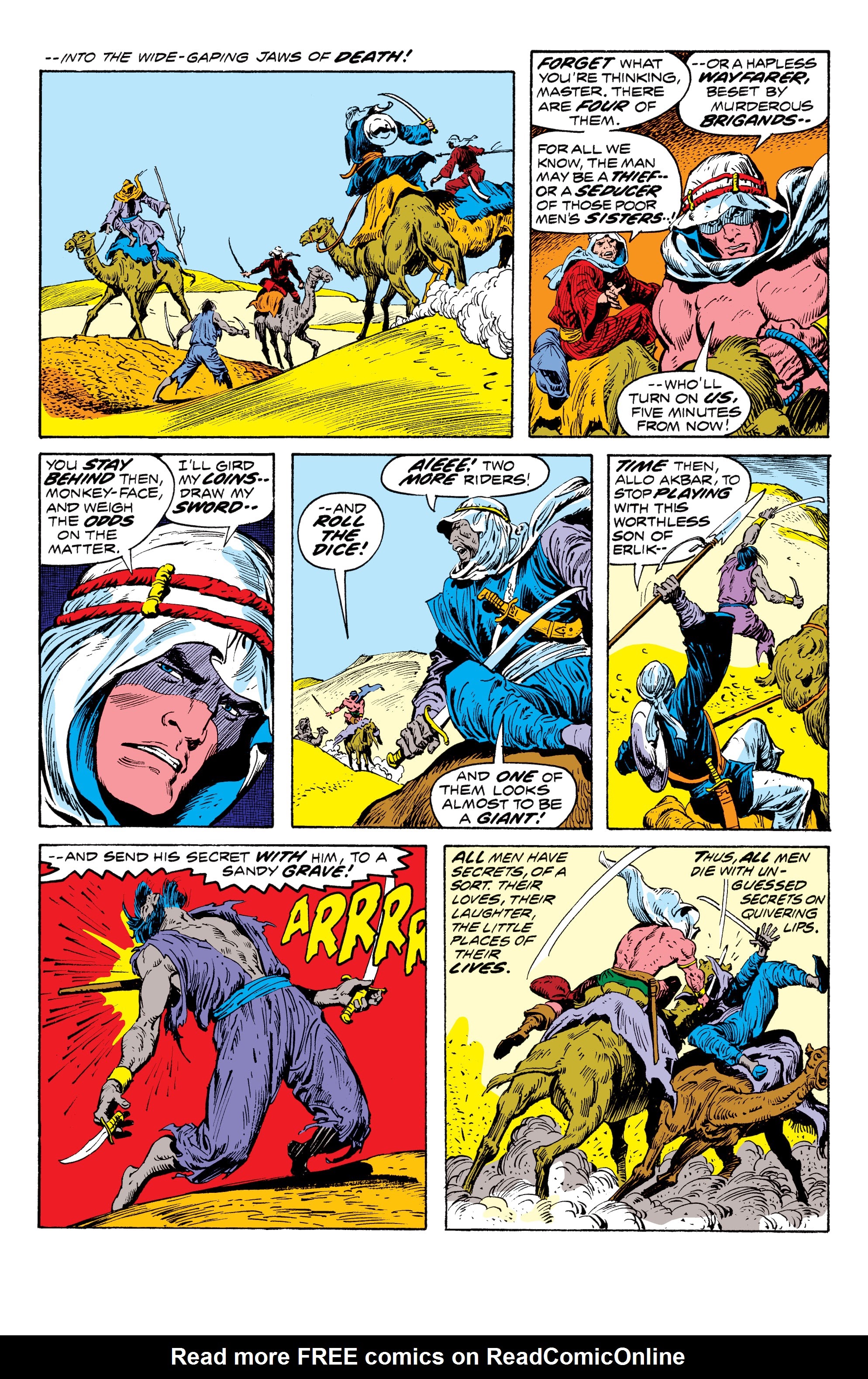 Read online Conan The Barbarian Epic Collection: The Original Marvel Years - The Curse Of The Golden Skull comic -  Issue # TPB (Part 2) - 70