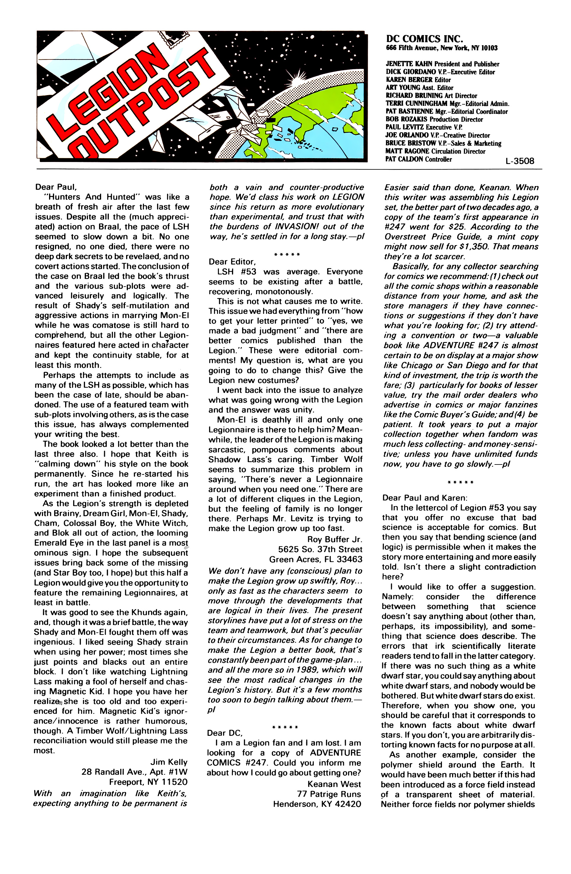 Read online Legion of Super-Heroes (1984) comic -  Issue #58 - 29