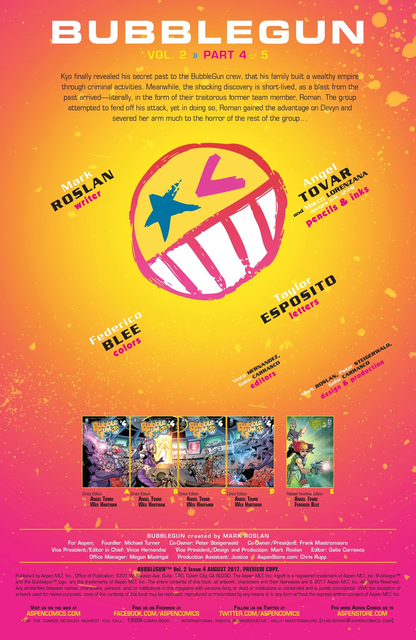 Read online BubbleGun (2017) comic -  Issue #4 - 5