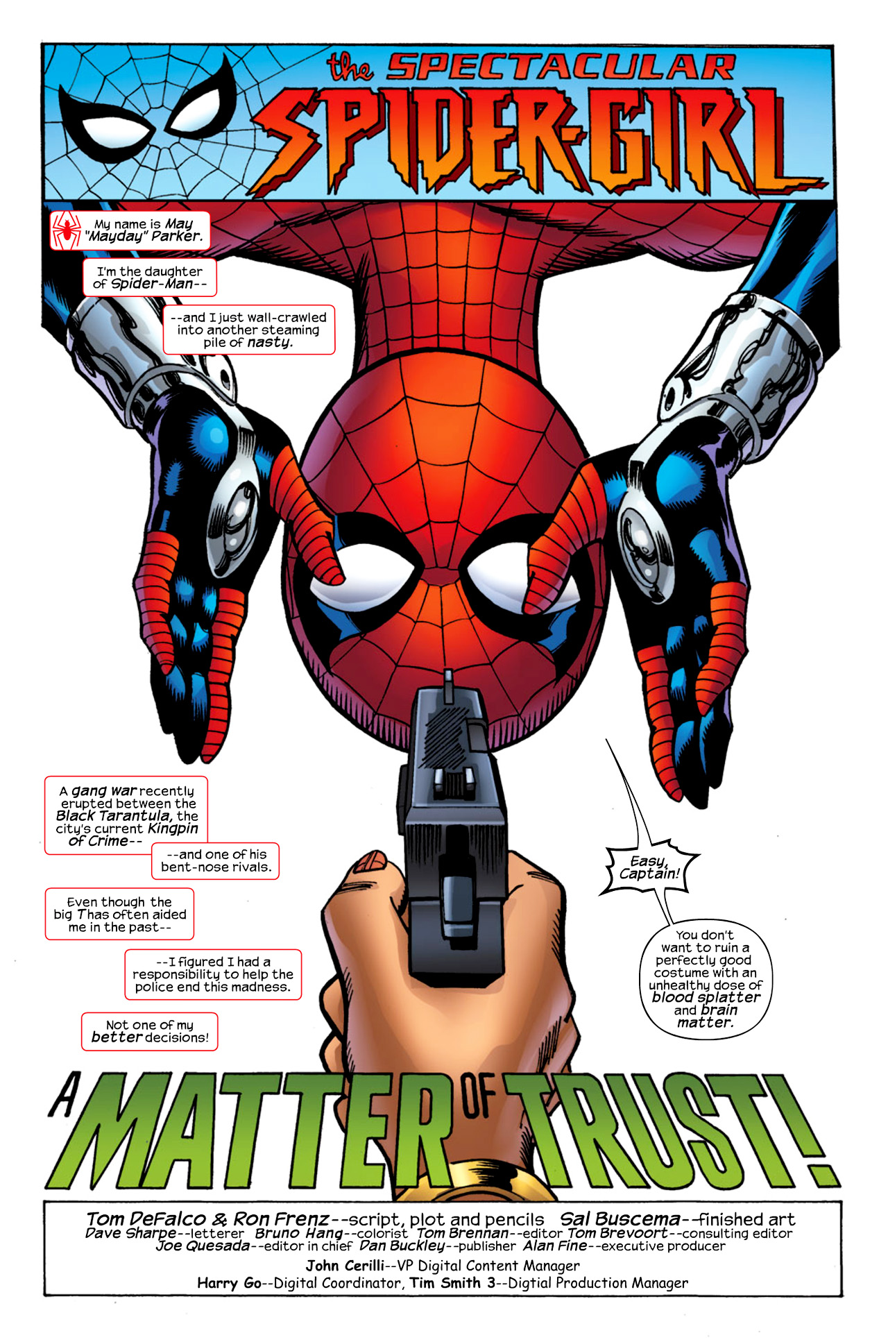 Read online The Spectacular Spider-Girl comic -  Issue #10 - 2