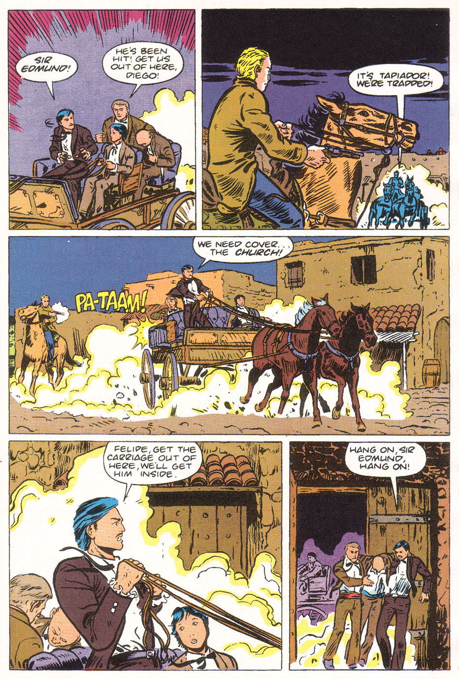 Read online Zorro (1990) comic -  Issue #8 - 21
