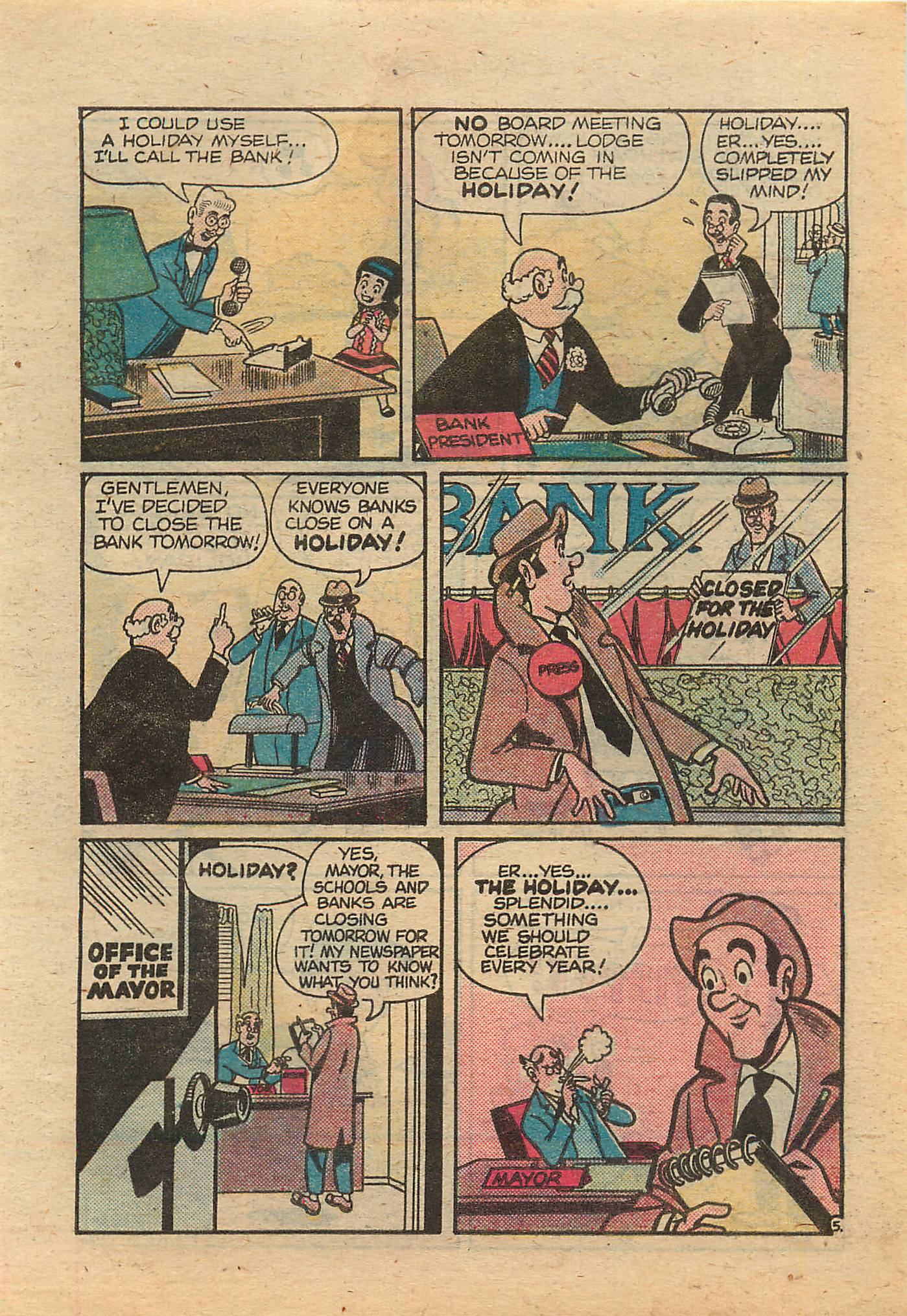 Read online Little Archie Comics Digest Magazine comic -  Issue #3 - 55