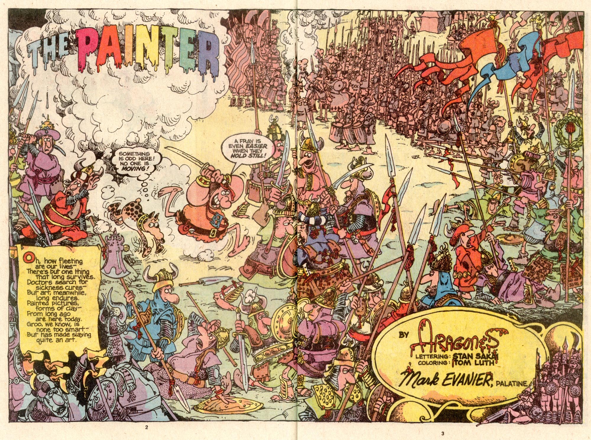 Read online Sergio Aragonés Groo the Wanderer comic -  Issue #64 - 3