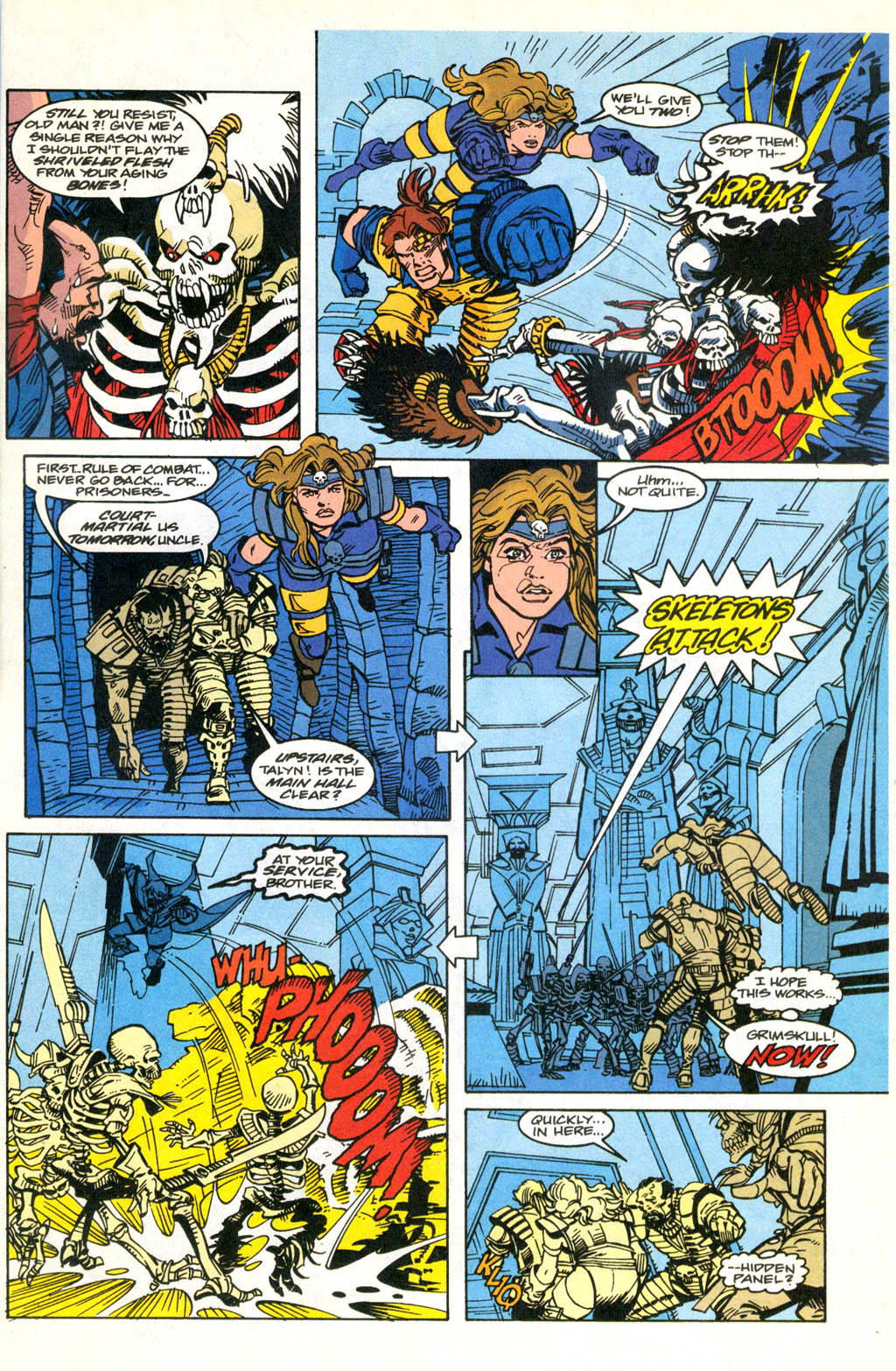 Read online Skeleton Warriors comic -  Issue #2 - 12