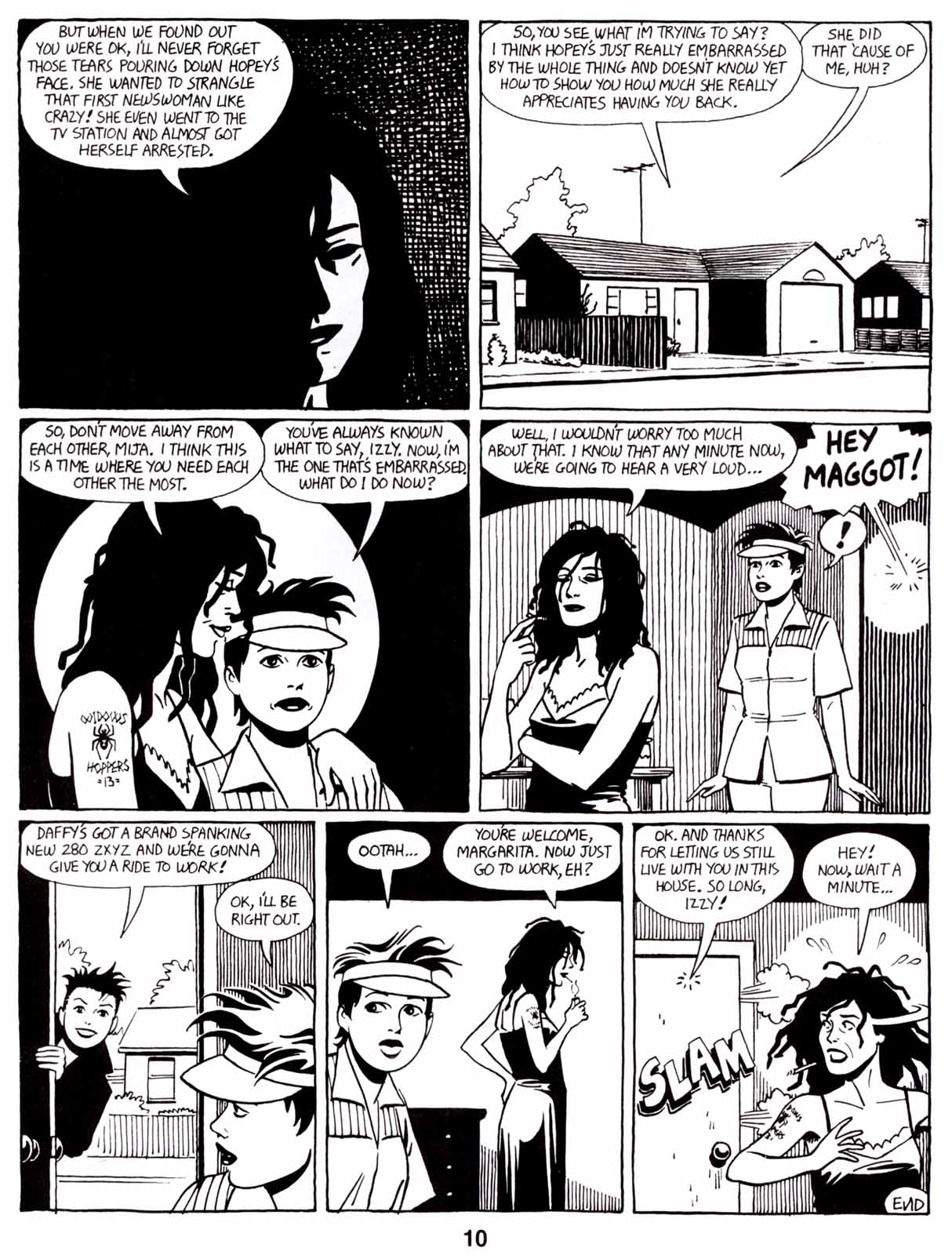 Read online Love and Rockets (1982) comic -  Issue #13 - 12