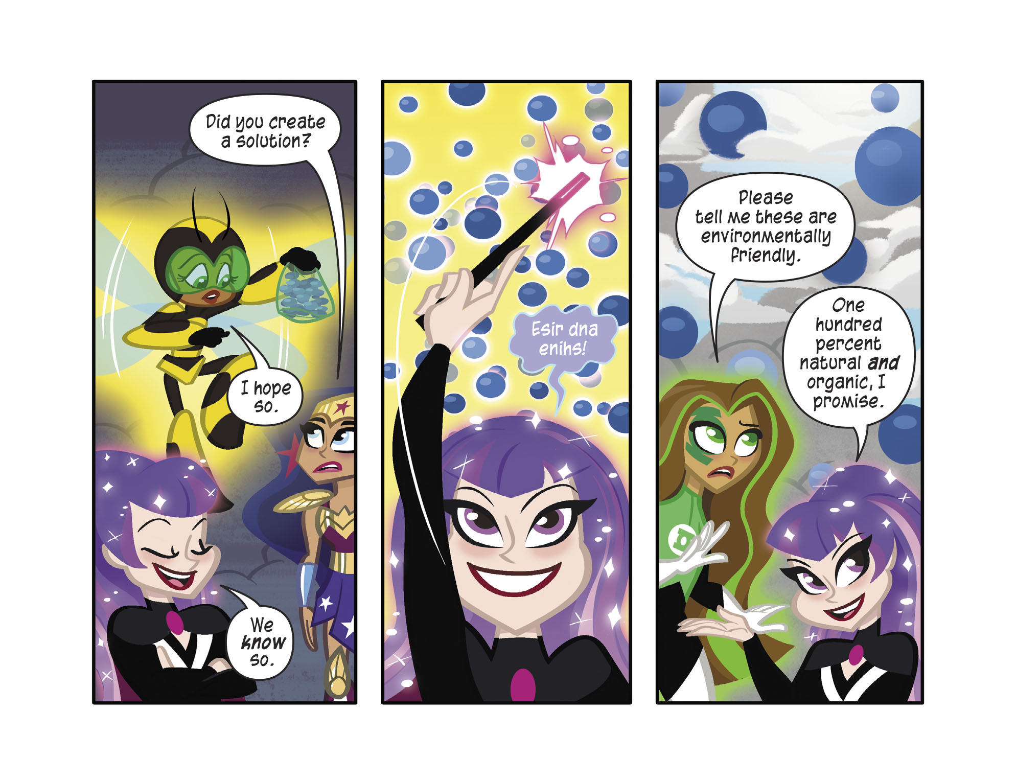 Read online DC Super Hero Girls: Weird Science comic -  Issue #9 - 22