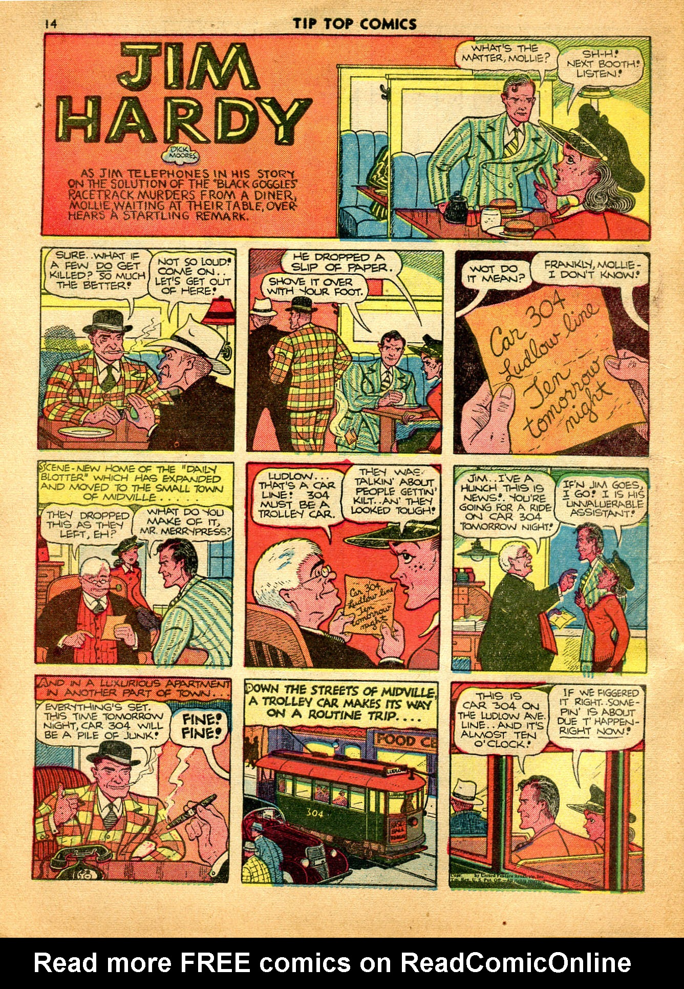 Read online Tip Top Comics comic -  Issue #71 - 16