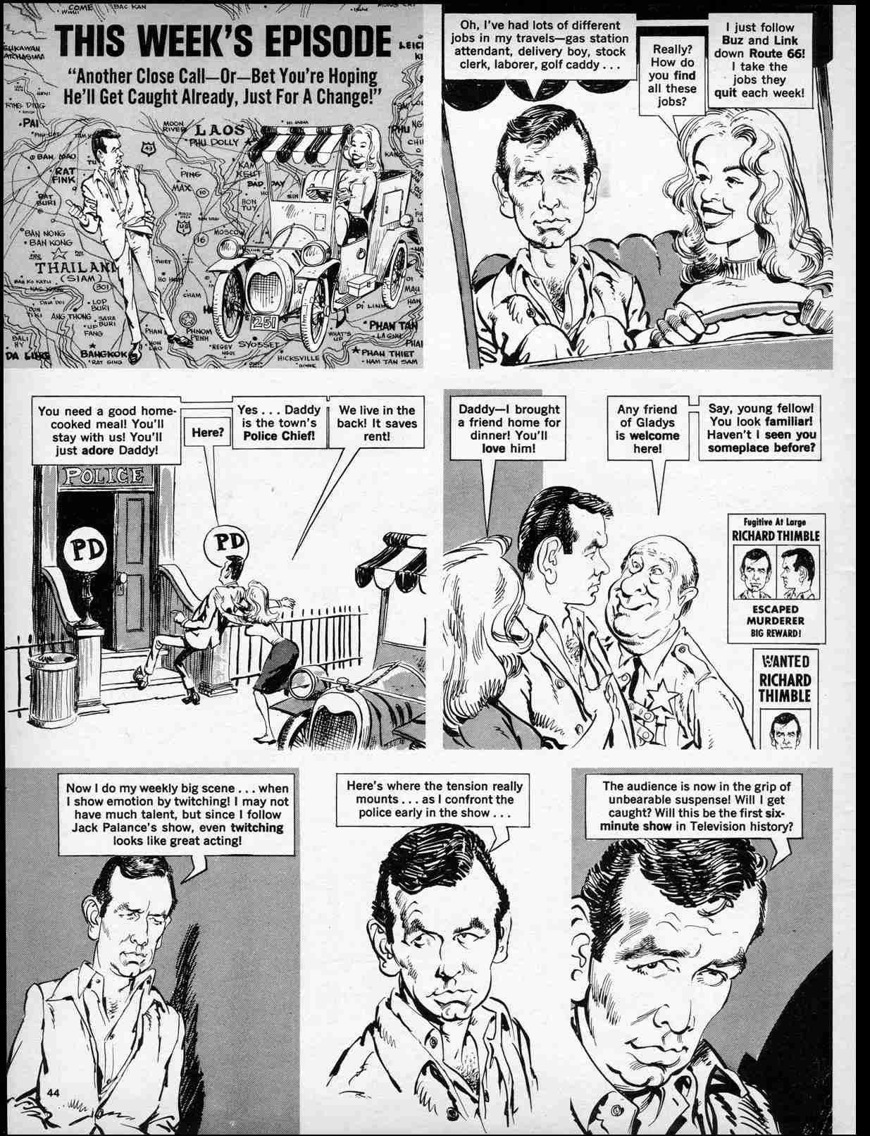 Read online MAD comic -  Issue #89 - 46