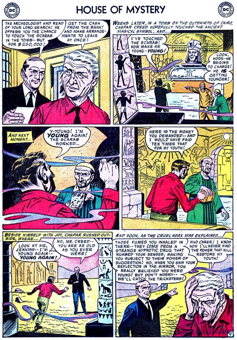 Read online House of Mystery (1951) comic -  Issue #60 - 14