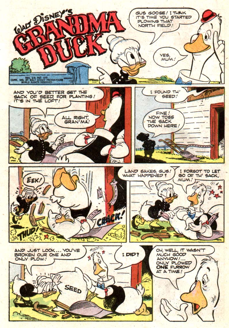 Read online Walt Disney's Comics and Stories comic -  Issue #156 - 38