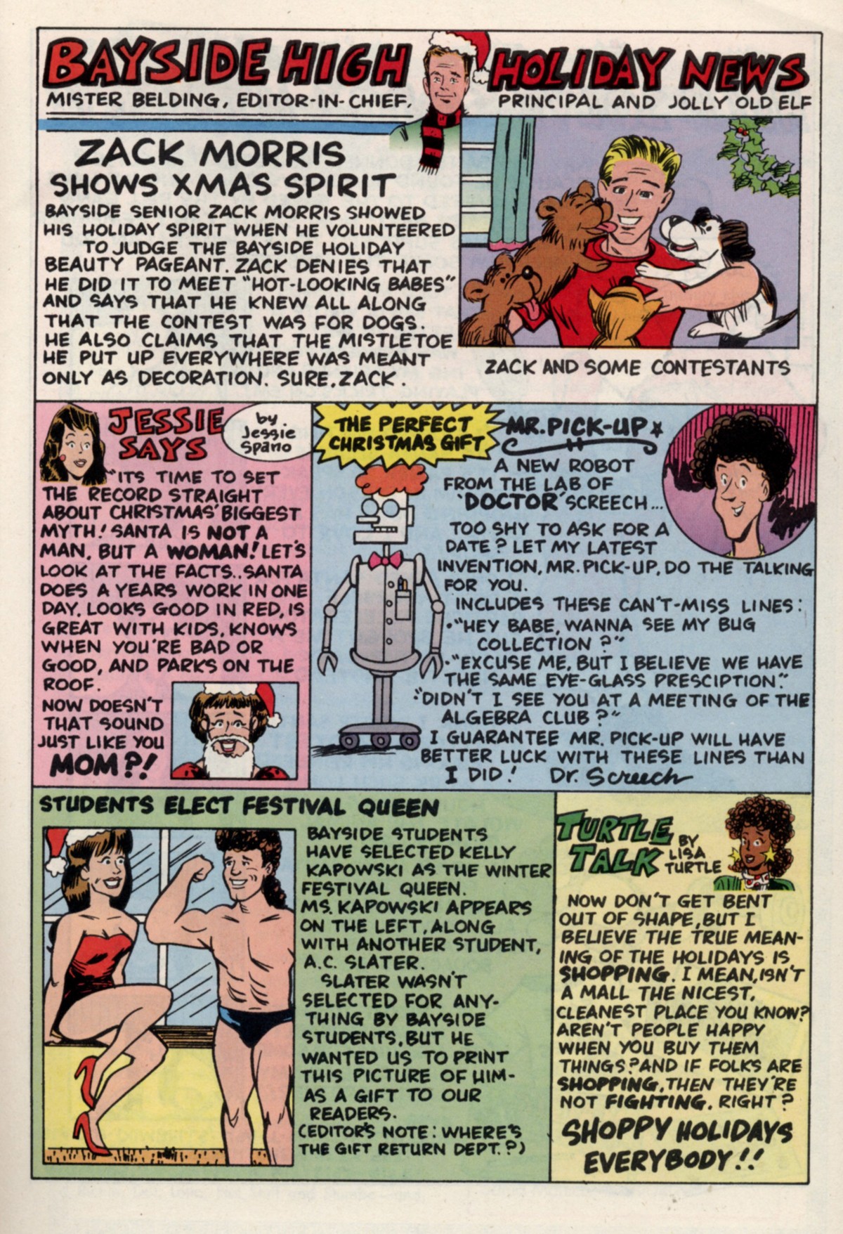 Read online Saved By The Bell comic -  Issue #4 - 30