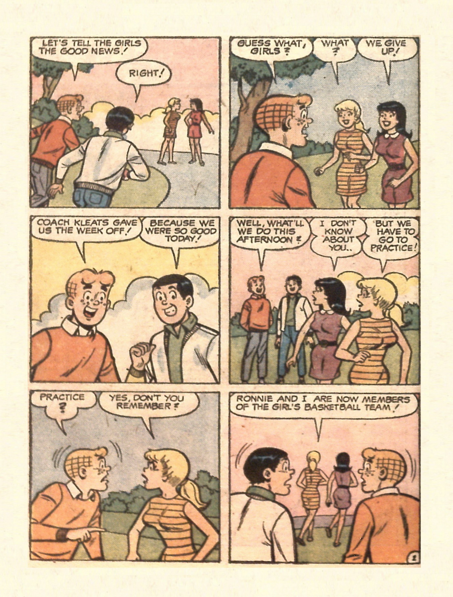 Read online Archie...Archie Andrews, Where Are You? Digest Magazine comic -  Issue #1 - 66