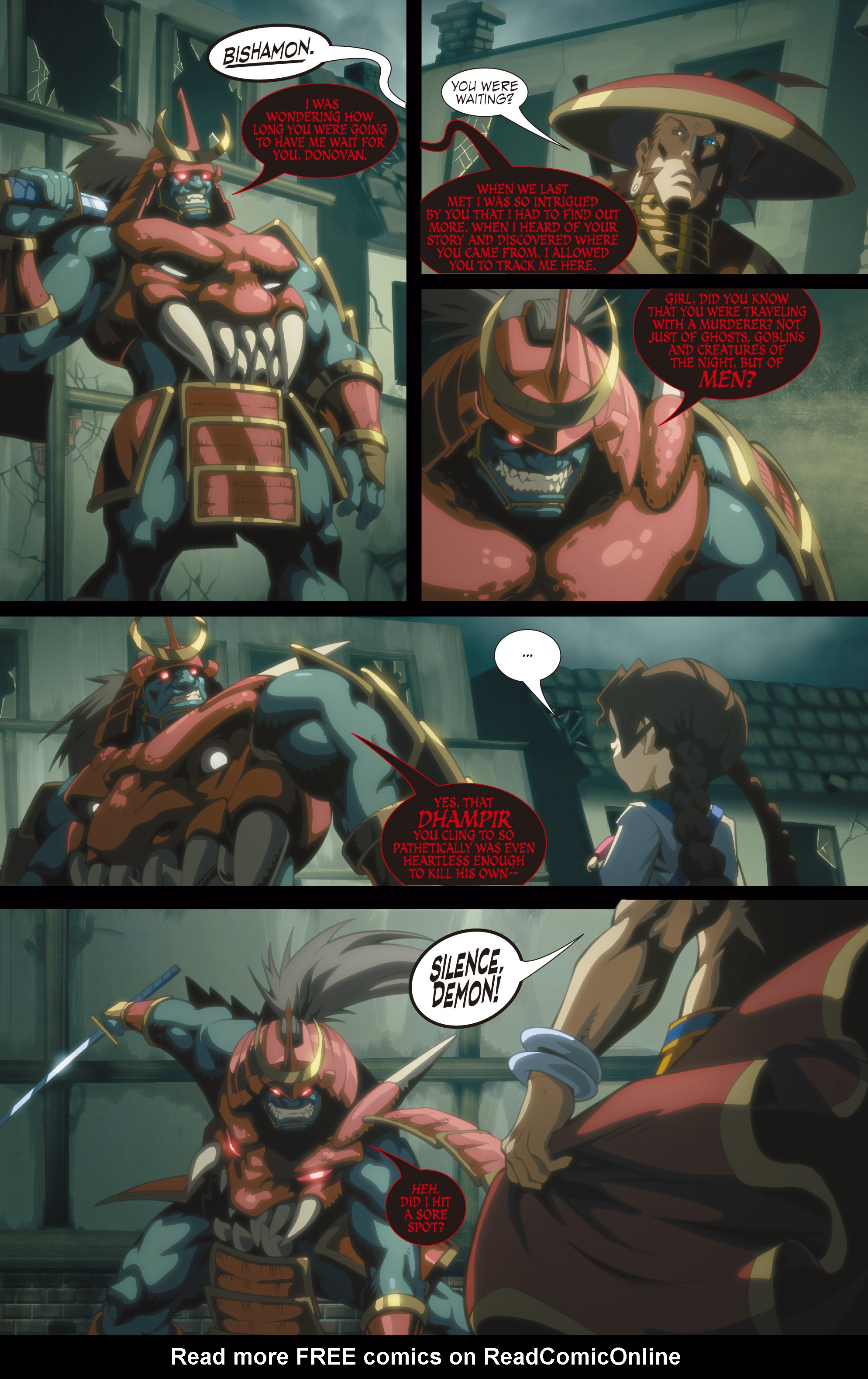 Read online Darkstalkers: The Night Warriors comic -  Issue #1 - 19
