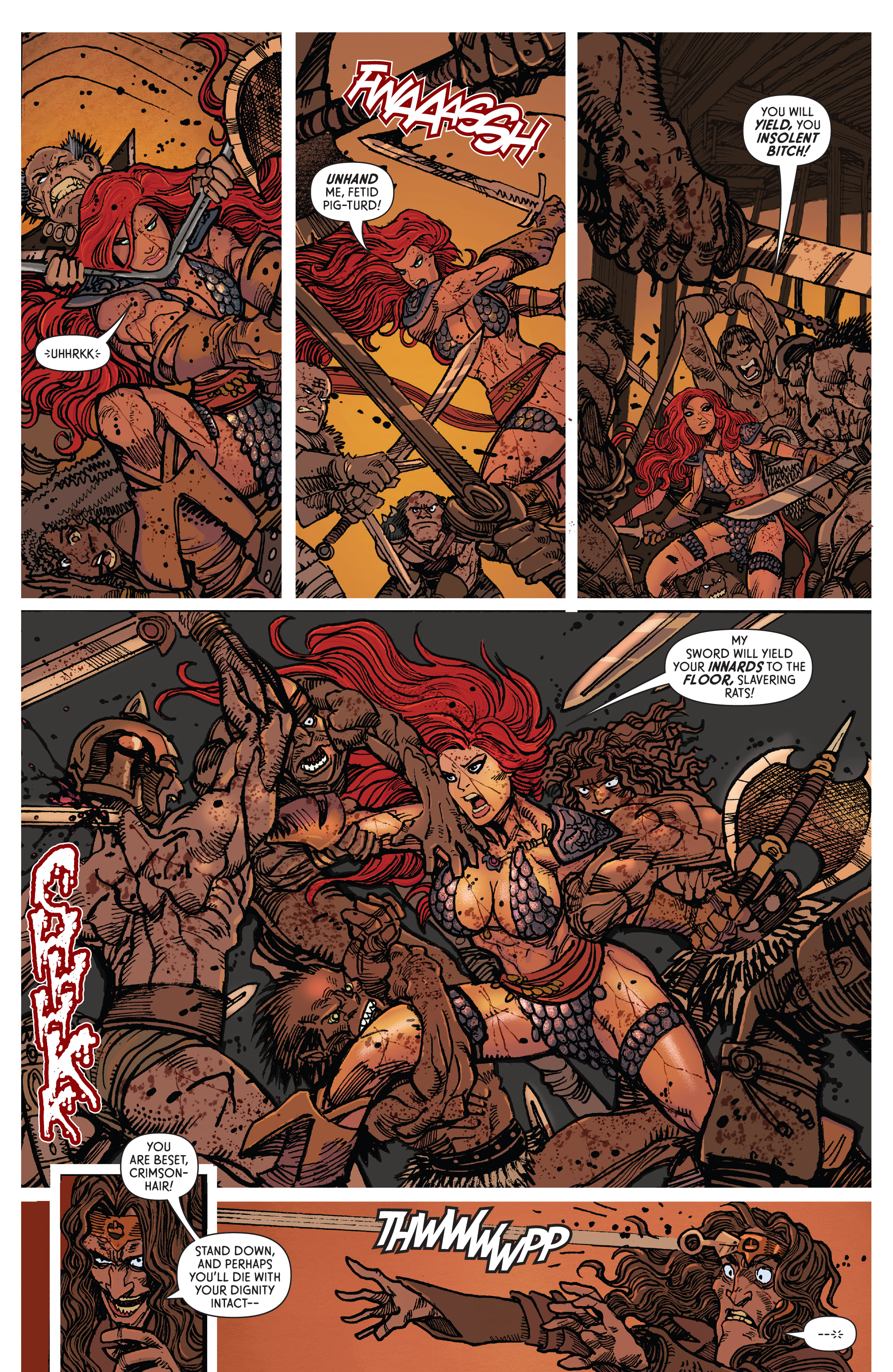 Read online The Invincible Red Sonja comic -  Issue #3 - 16