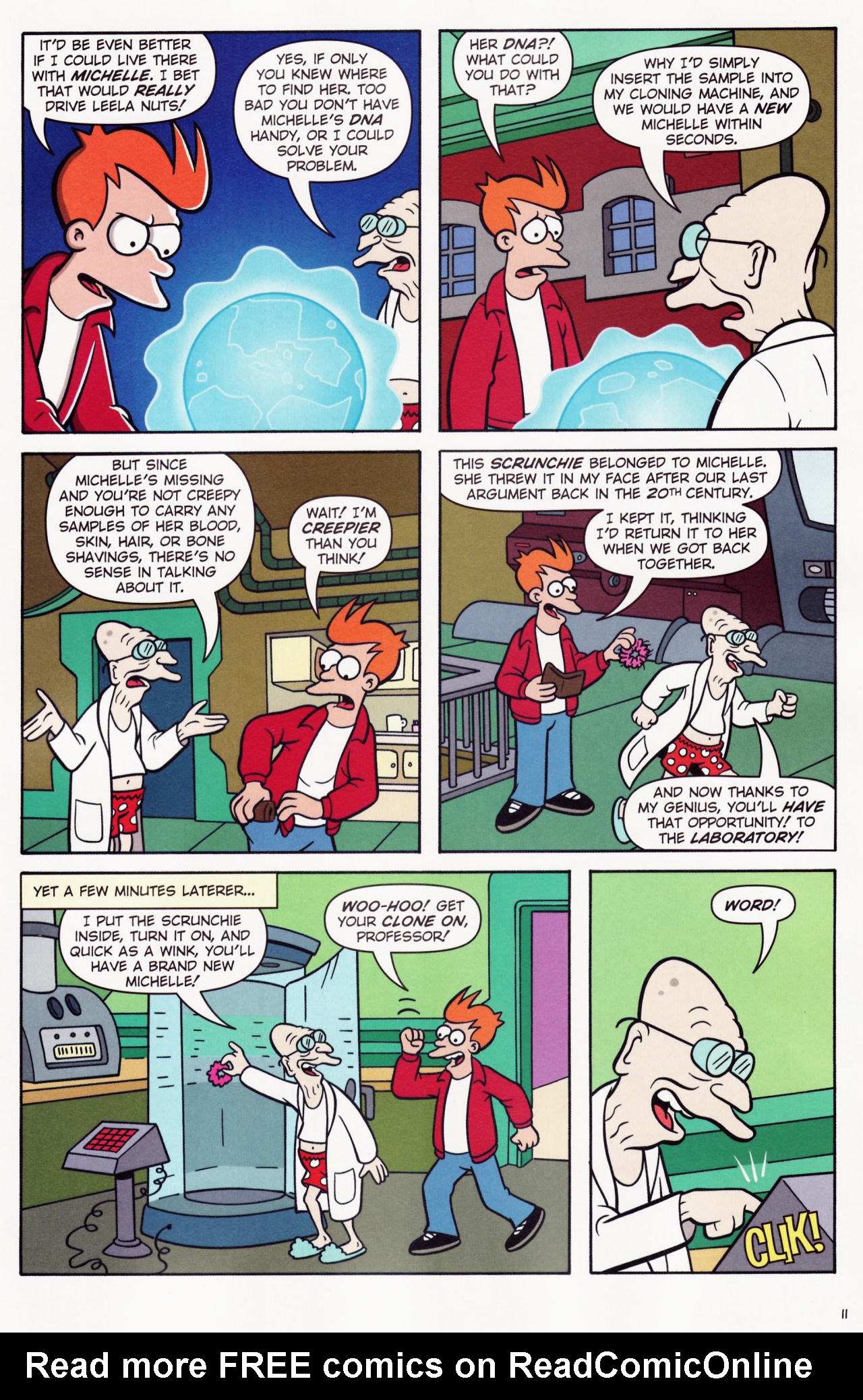 Read online Futurama Comics comic -  Issue #34 - 10