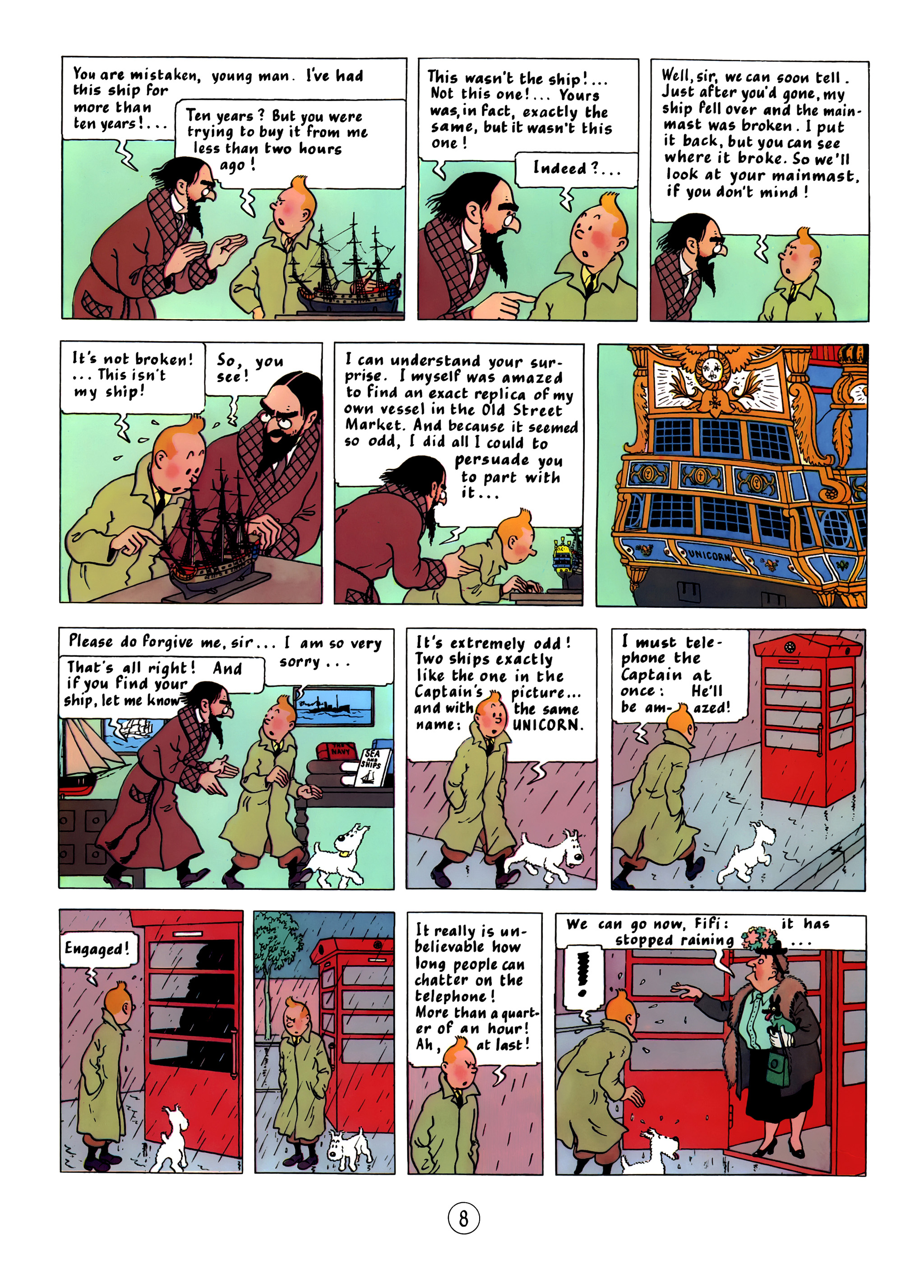 Read online The Adventures of Tintin comic -  Issue #11 - 11