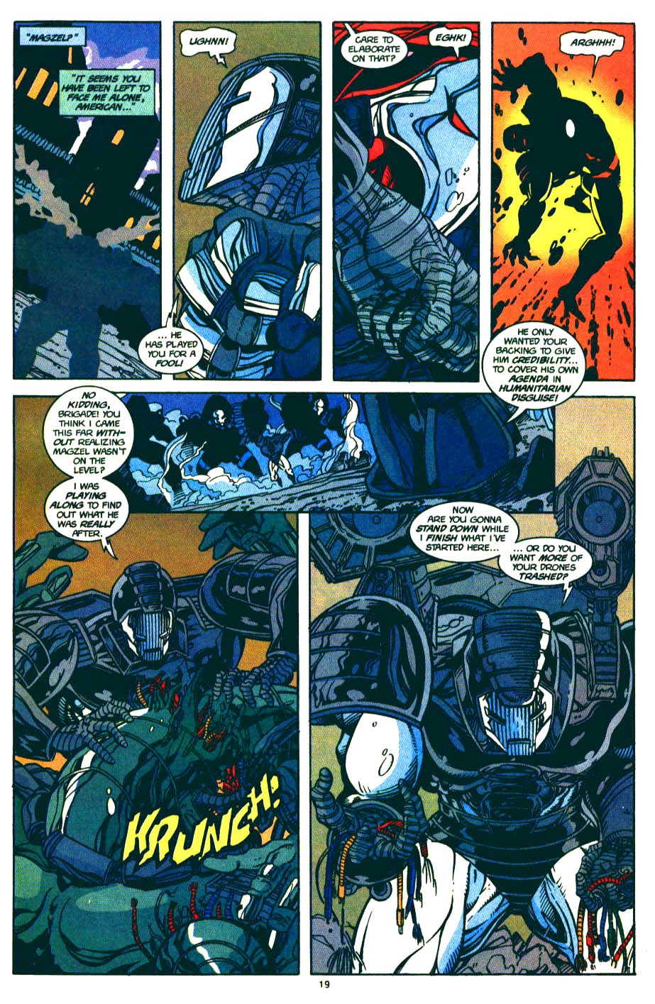 Read online War Machine (1994) comic -  Issue #14 - 15