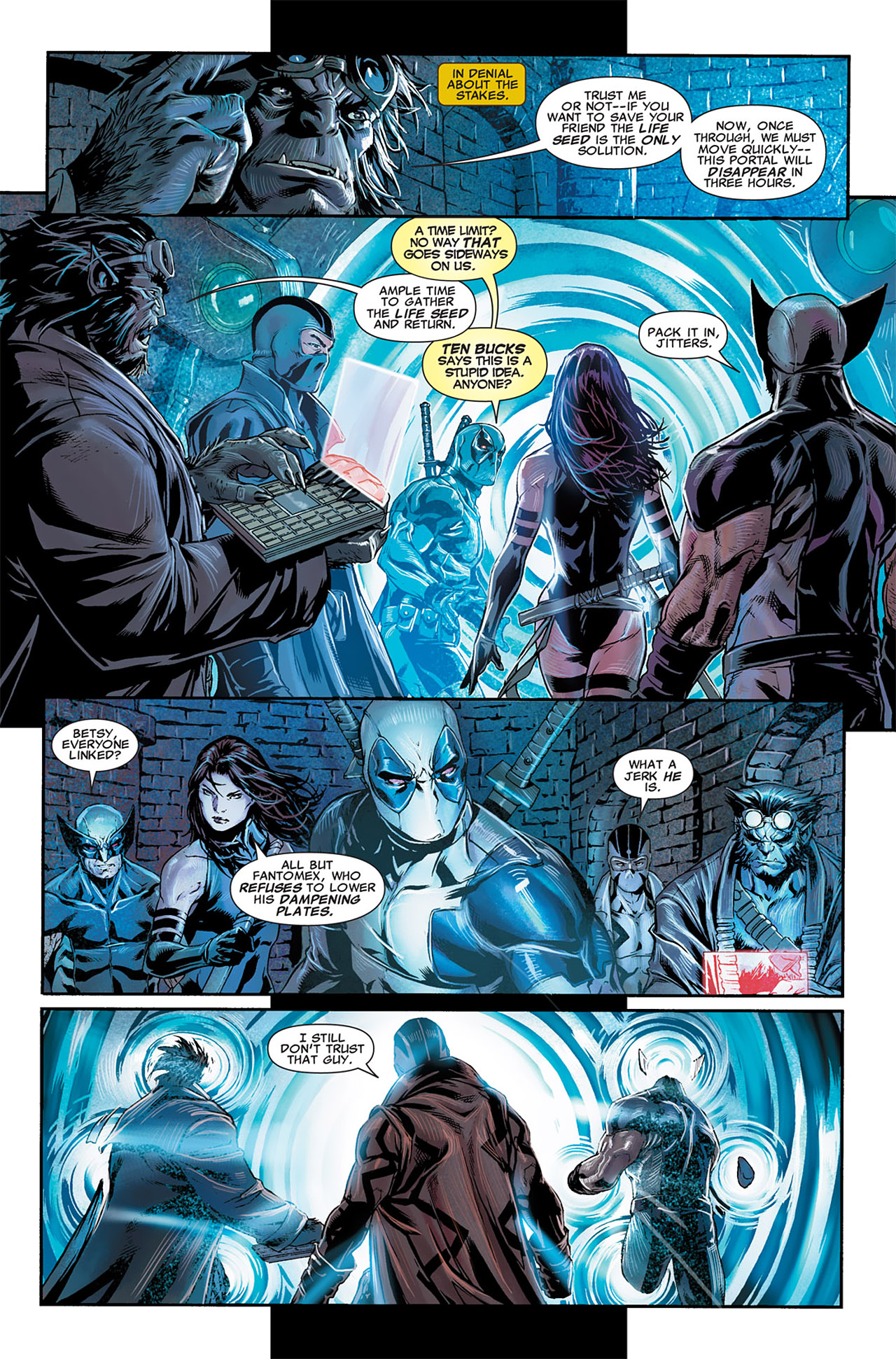 Read online Uncanny X-Force (2010) comic -  Issue #11 - 4
