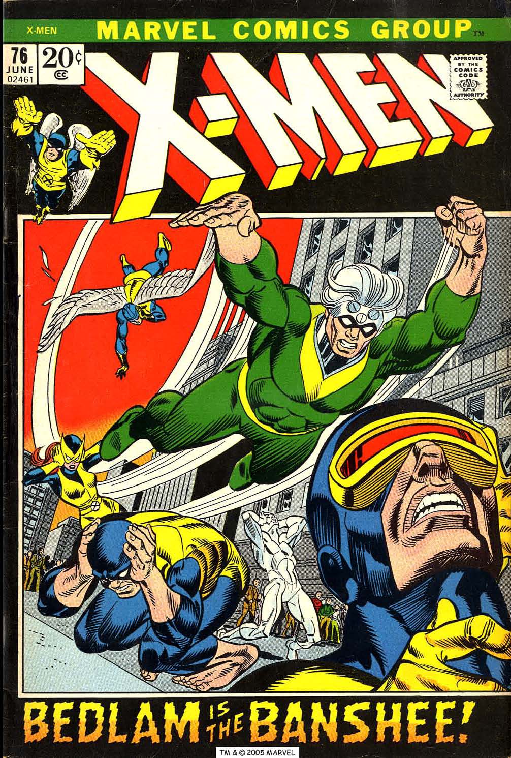 Read online Uncanny X-Men (1963) comic -  Issue #76 - 1